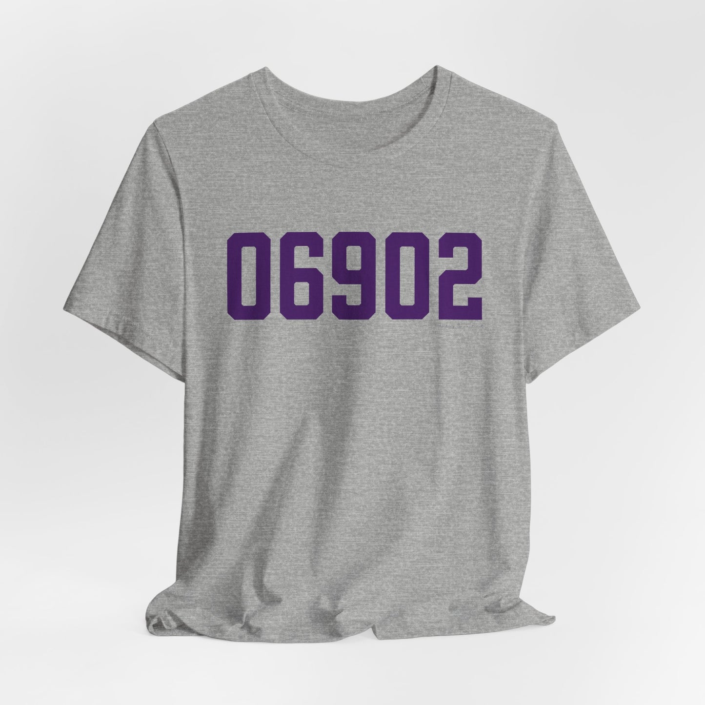 06902 Stamford Connecticut Zip Code Unisex Jersey Short Sleeve T-Shirt