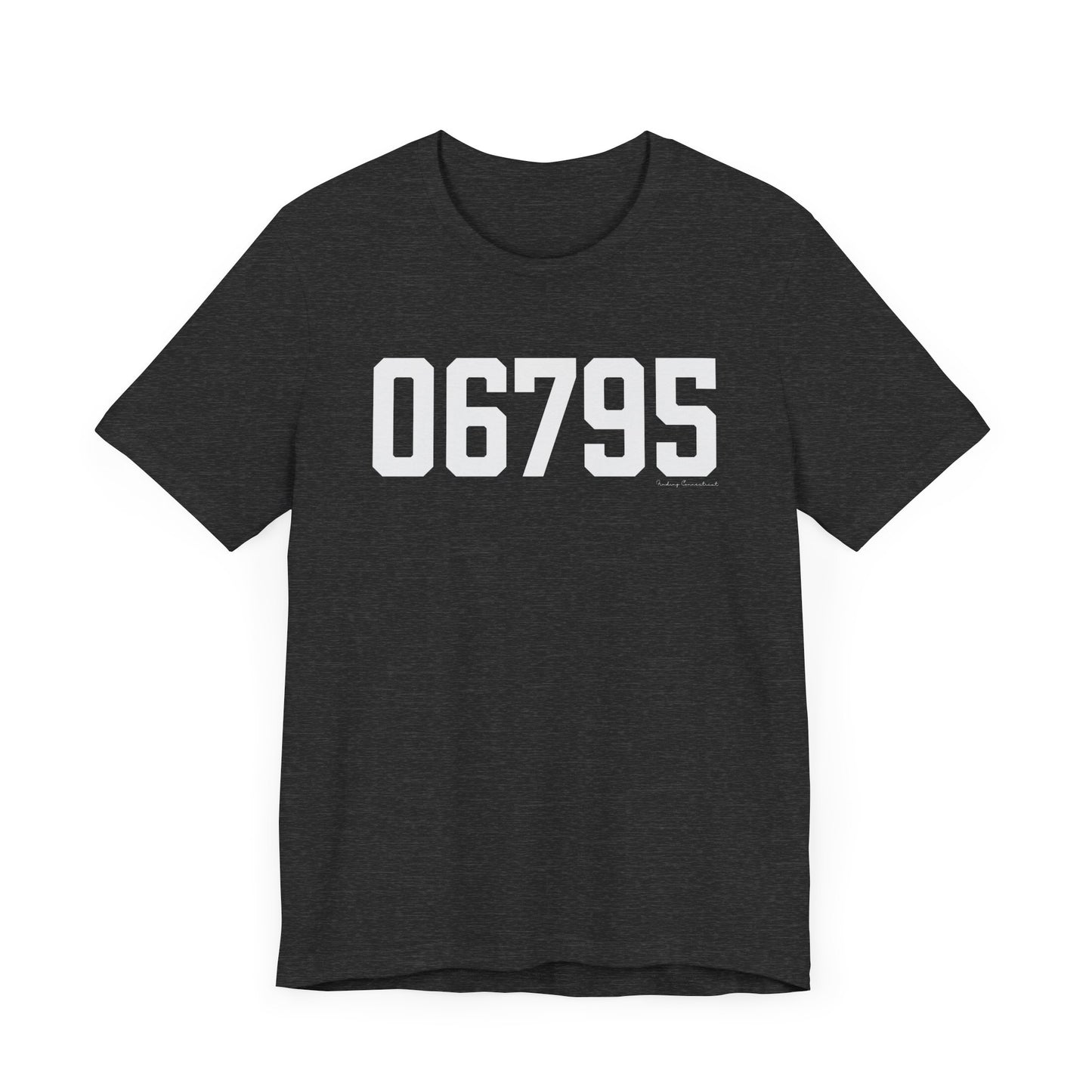 06795 - Watertown CT Zip Code Unisex Jersey Short Sleeve T-Shirt