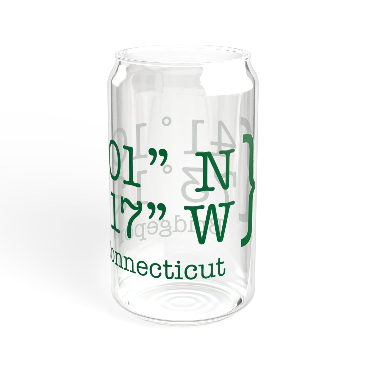 Bridgeport Coordinates Sipper Glass, 16oz