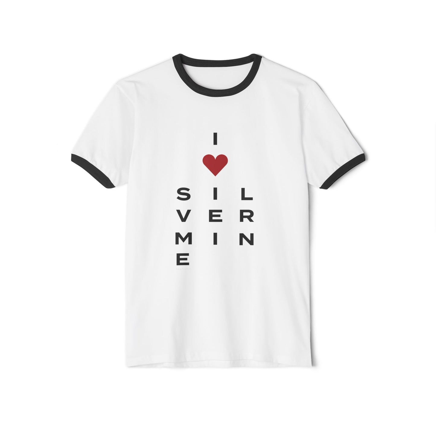 Silvermine Vision Unisex Cotton Ringer T-Shirt