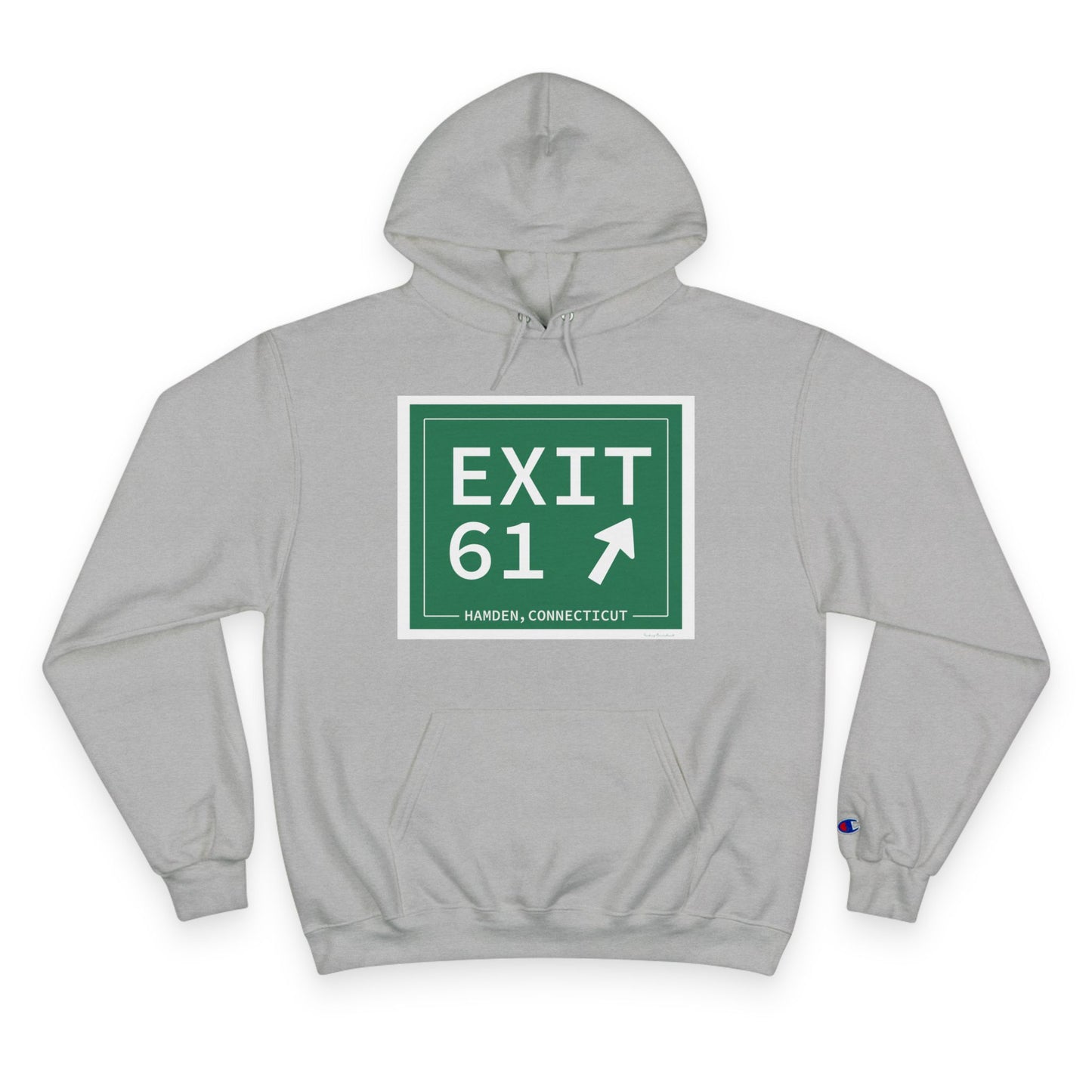Vintage Exit 61 WCP Sign Champion Hoodie