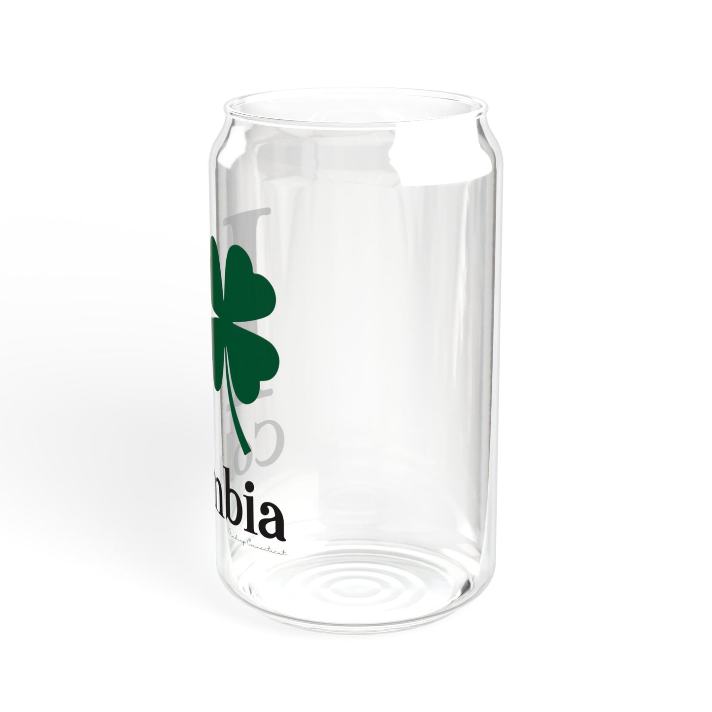I Clover Columbia Sipper Glass, 16oz