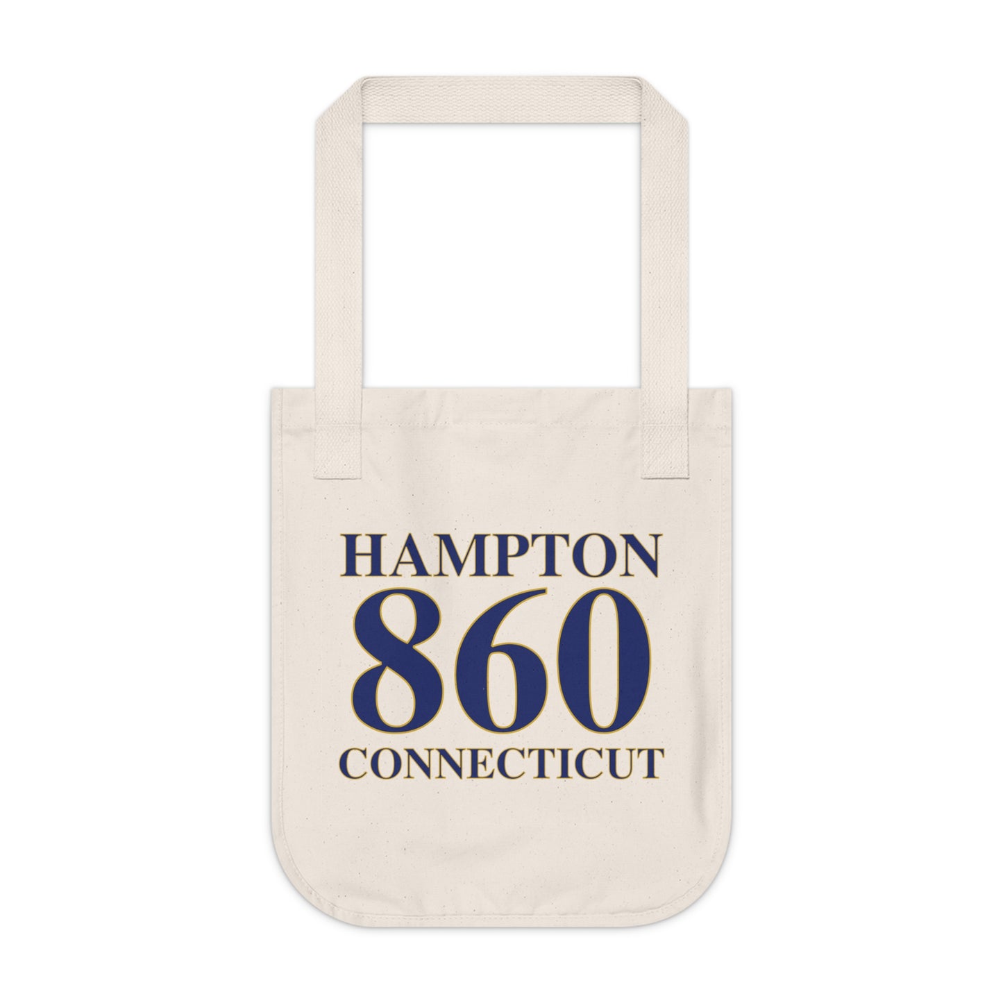 Hampton 860 Connecticut Organic Canvas Tote Bag
