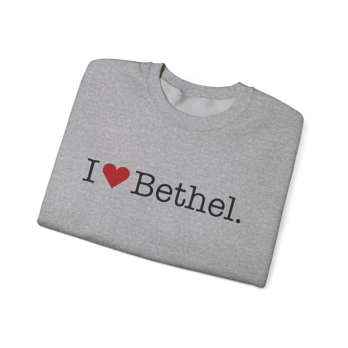 I Heart Bethel. Unisex Heavy Blend™ Crewneck Sweatshirt