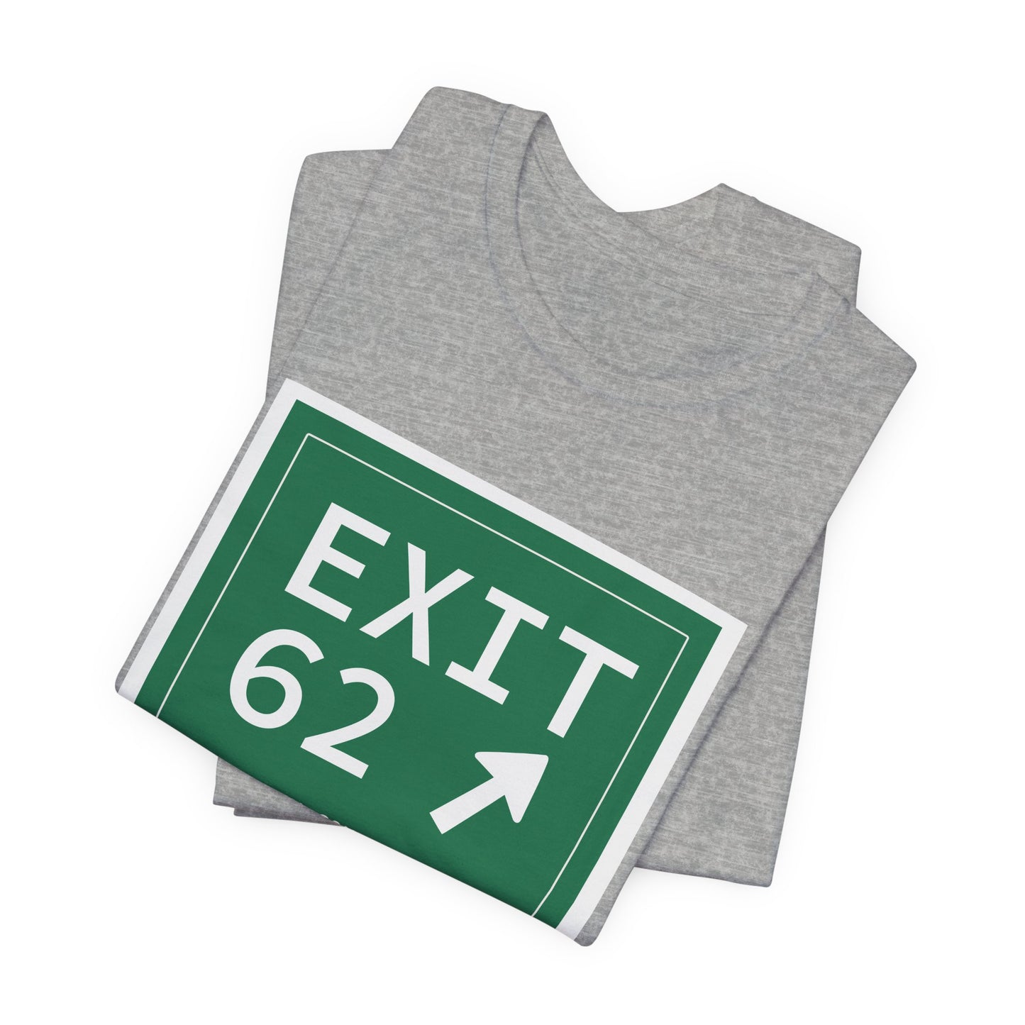 Vintage Exit 62 WCP Sign Unisex Jersey Short Sleeve T-Shirt