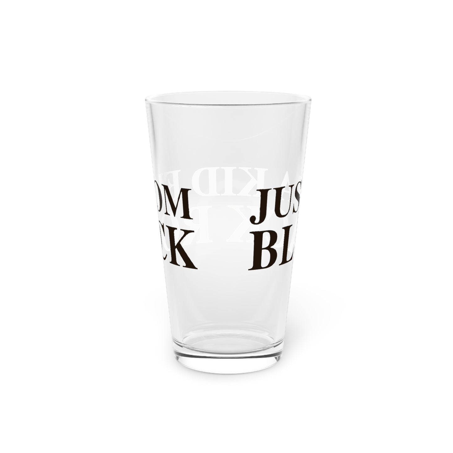 Just a kid from Black Rock Pint Glass, 16oz