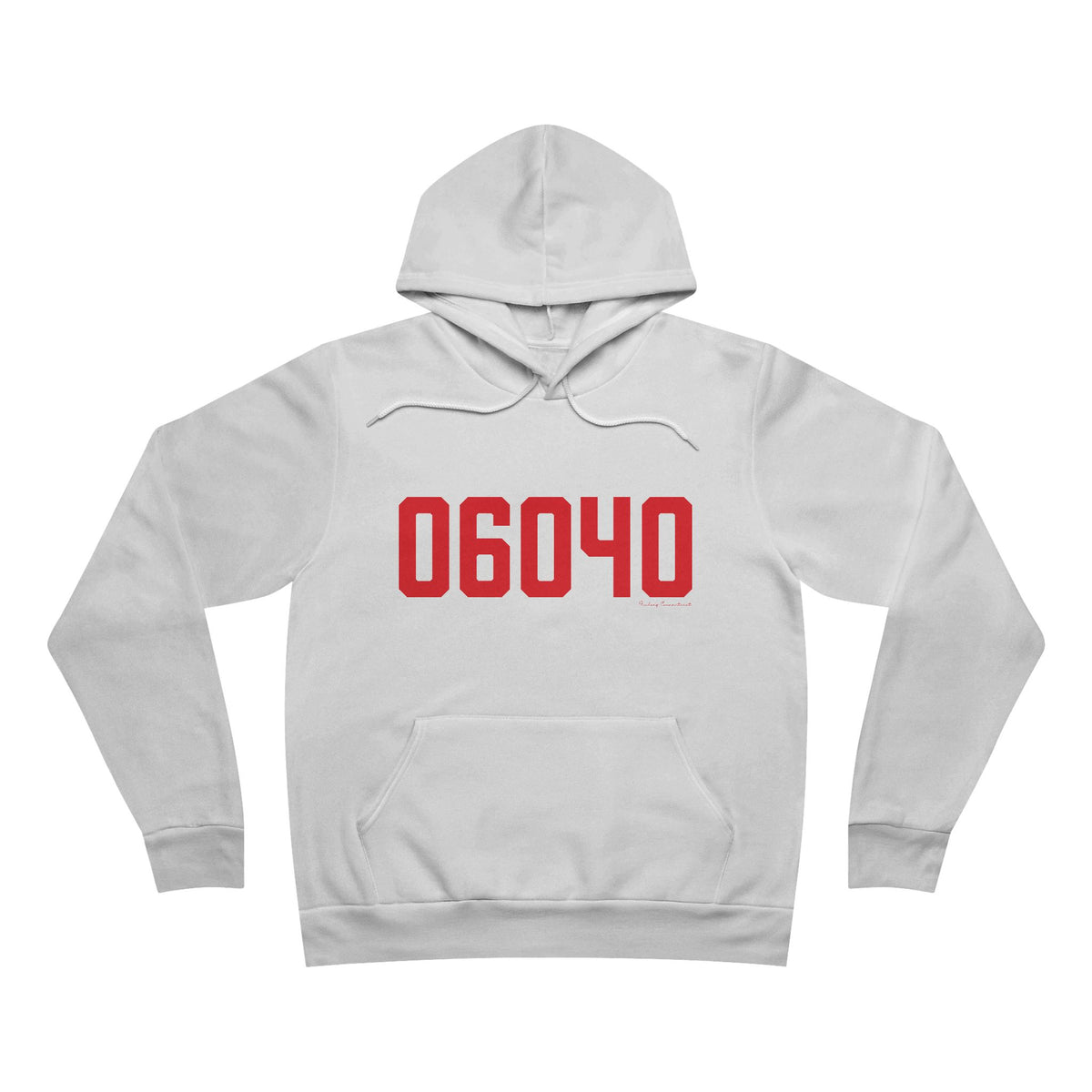 06040 Manchester Connecticut Zip Code Unisex Sponge Fleece Pullover Hoodie