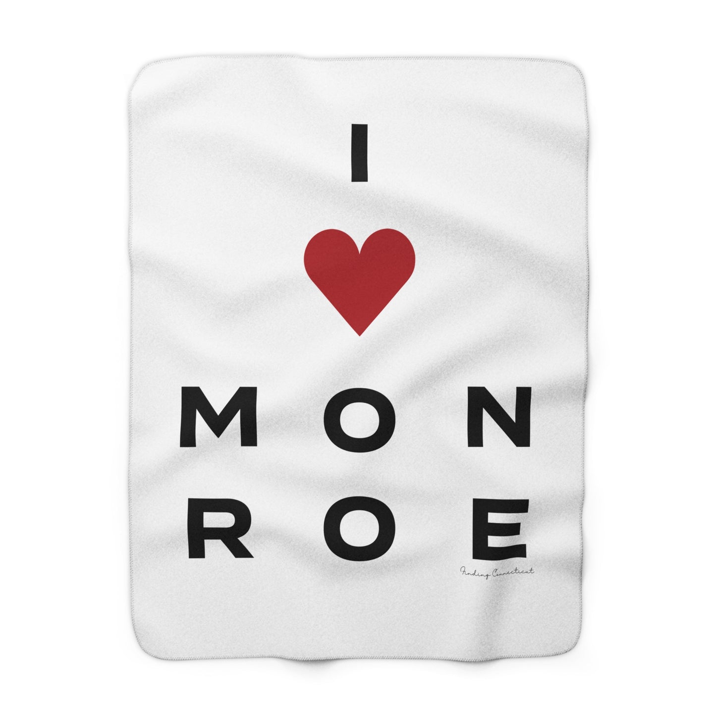 Monroe Vision Sherpa Fleece Blanket