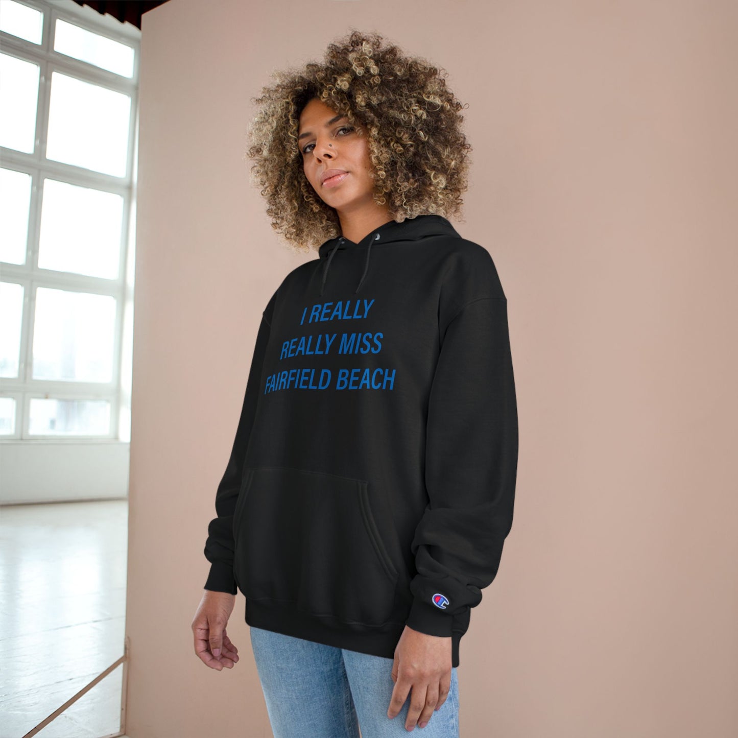 I Really Really Miss Fairfield Beach Champion Hoodie