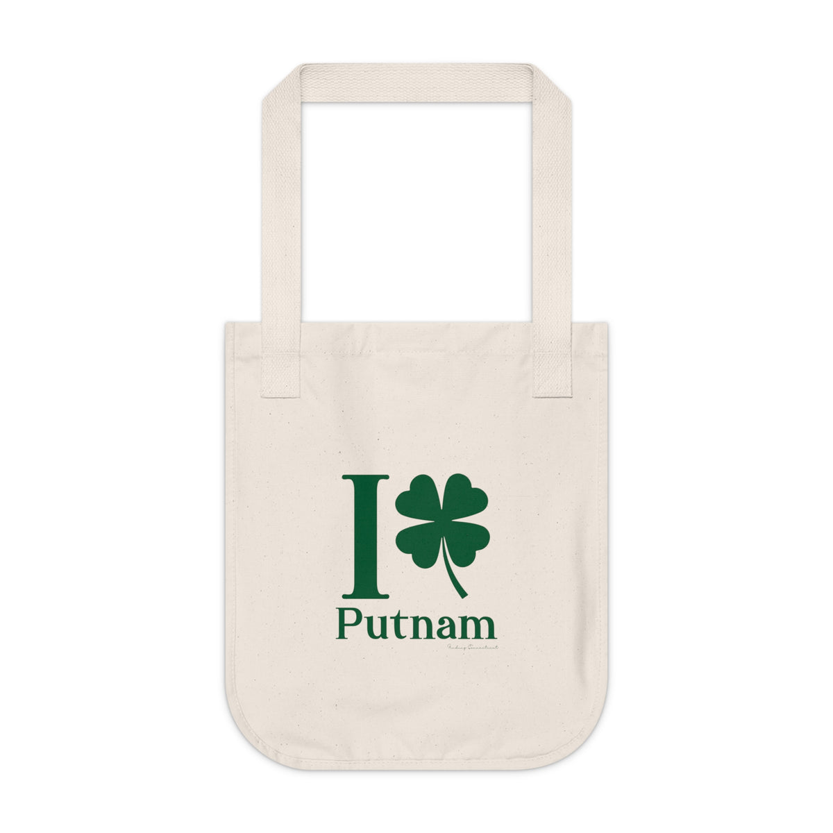 I Clover Putnam Organic Canvas Tote Bag