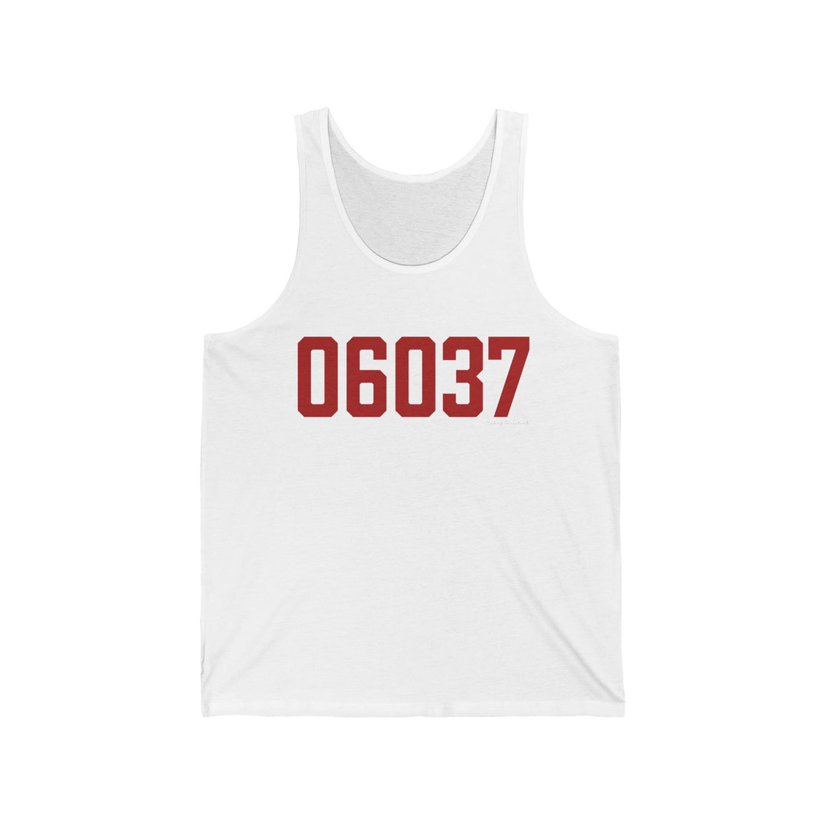 06037 Berlin Connecticut Zip Code Unisex Jersey Tank Top