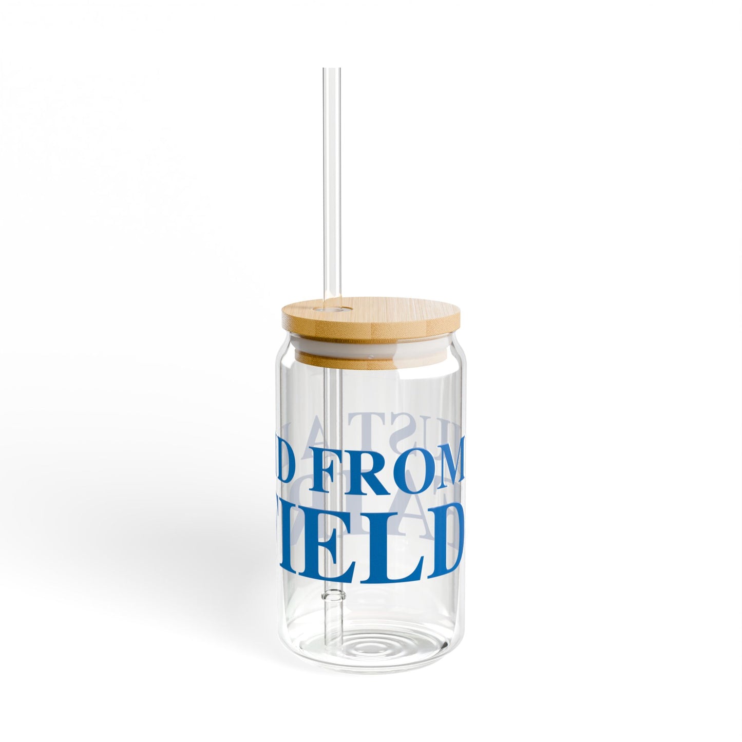 Just a kid from Fairfield Sipper Glass, 16oz