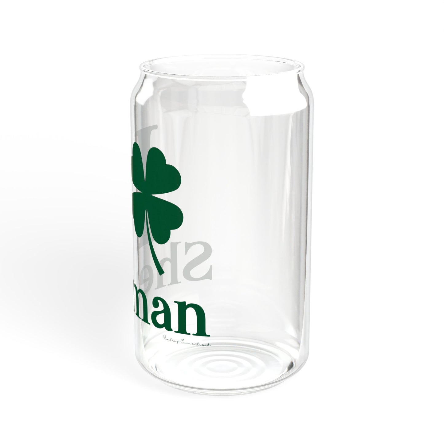 I Clover Sherman Sipper Glass, 16oz