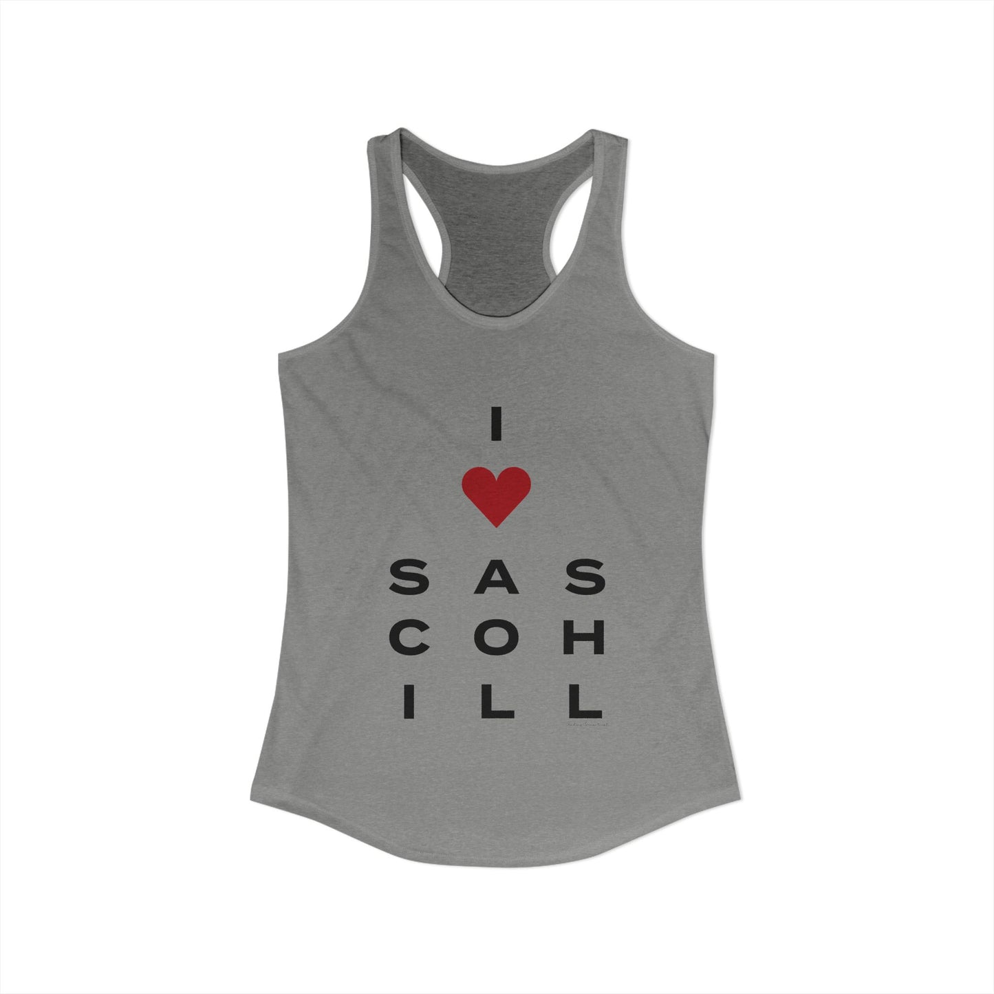 Sasco Hills Vision Women's Ideal Racerback Tank Top