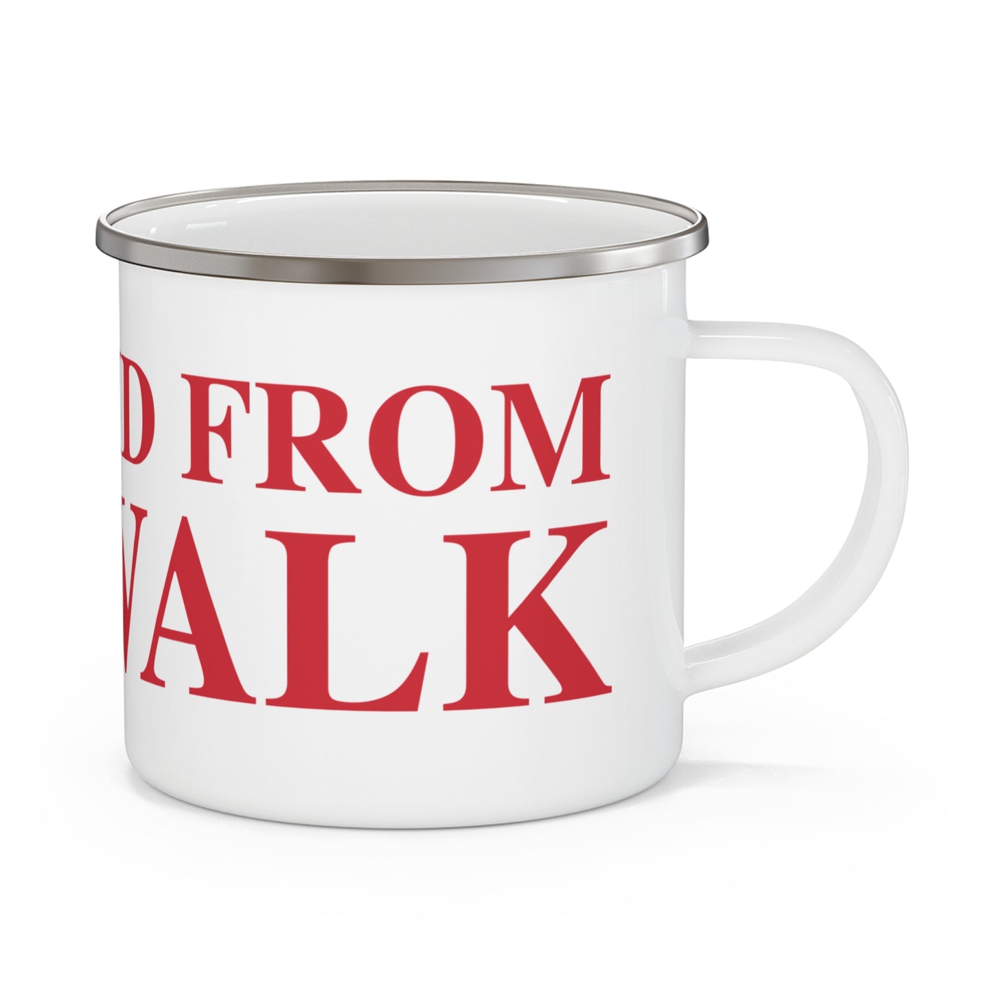 Just a kid from Norwalk Enamel Camping Mug