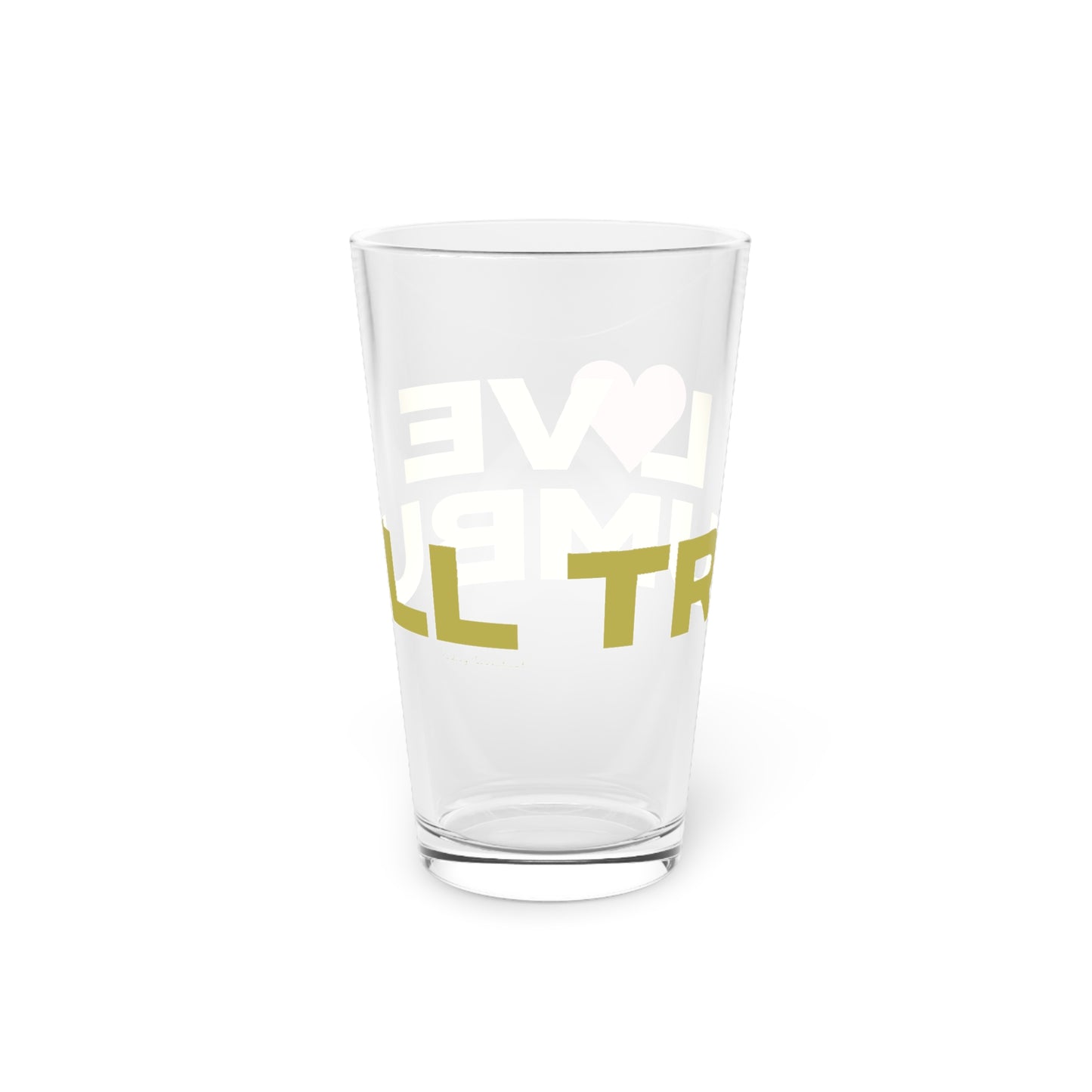 Love Trumbull Pint Glass, 16oz