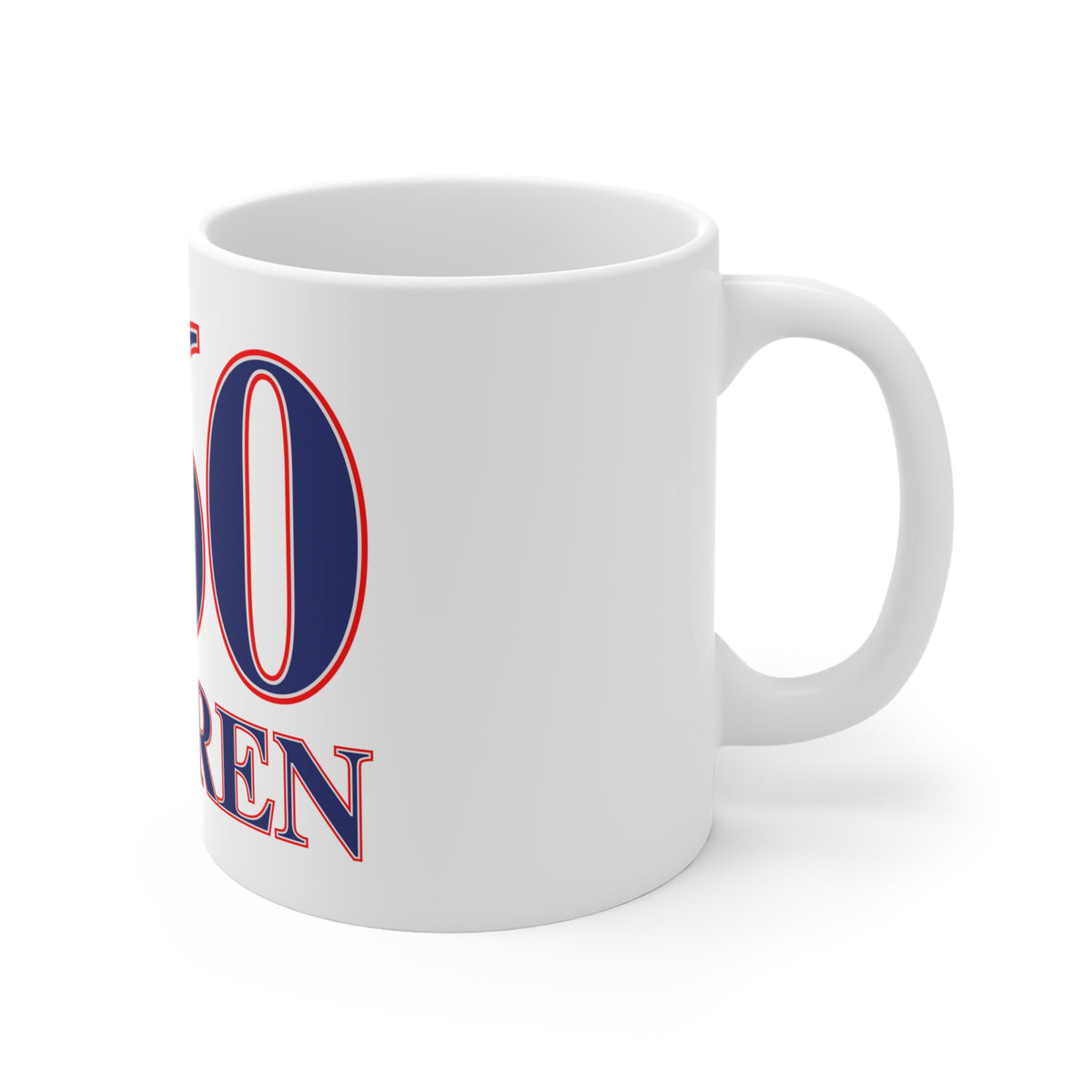 Warren Red, White & Blue Mug 11oz