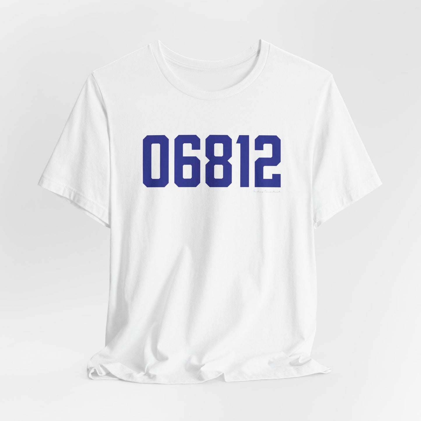 06812 New Fairfield Connecticut Zip Code Unisex Jersey Short Sleeve T-Shirt