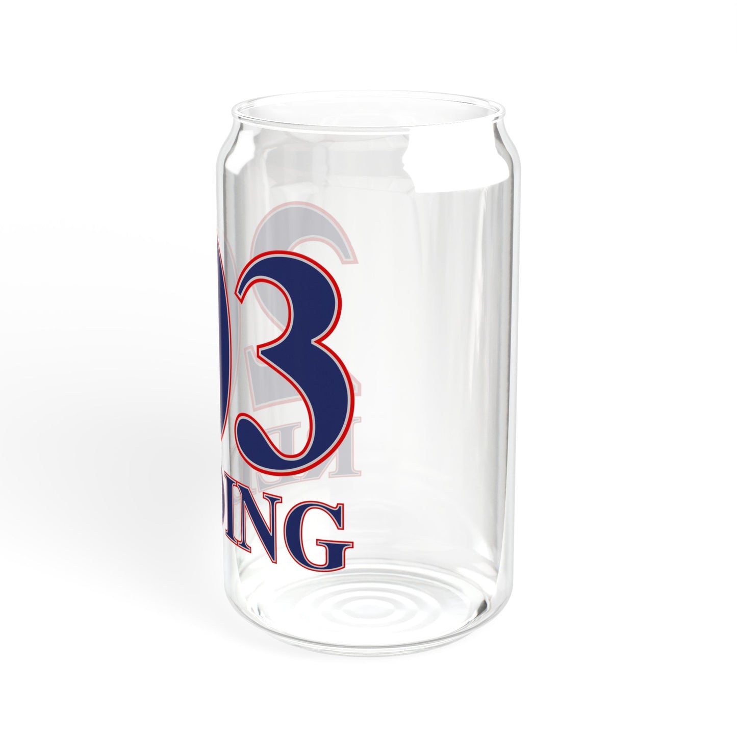 Redding Trumbull Red, White & Blue Sipper Glass, 16oz