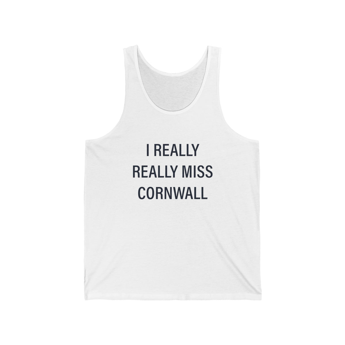 I Really Really Miss Cornwall Unisex Jersey Tank Top