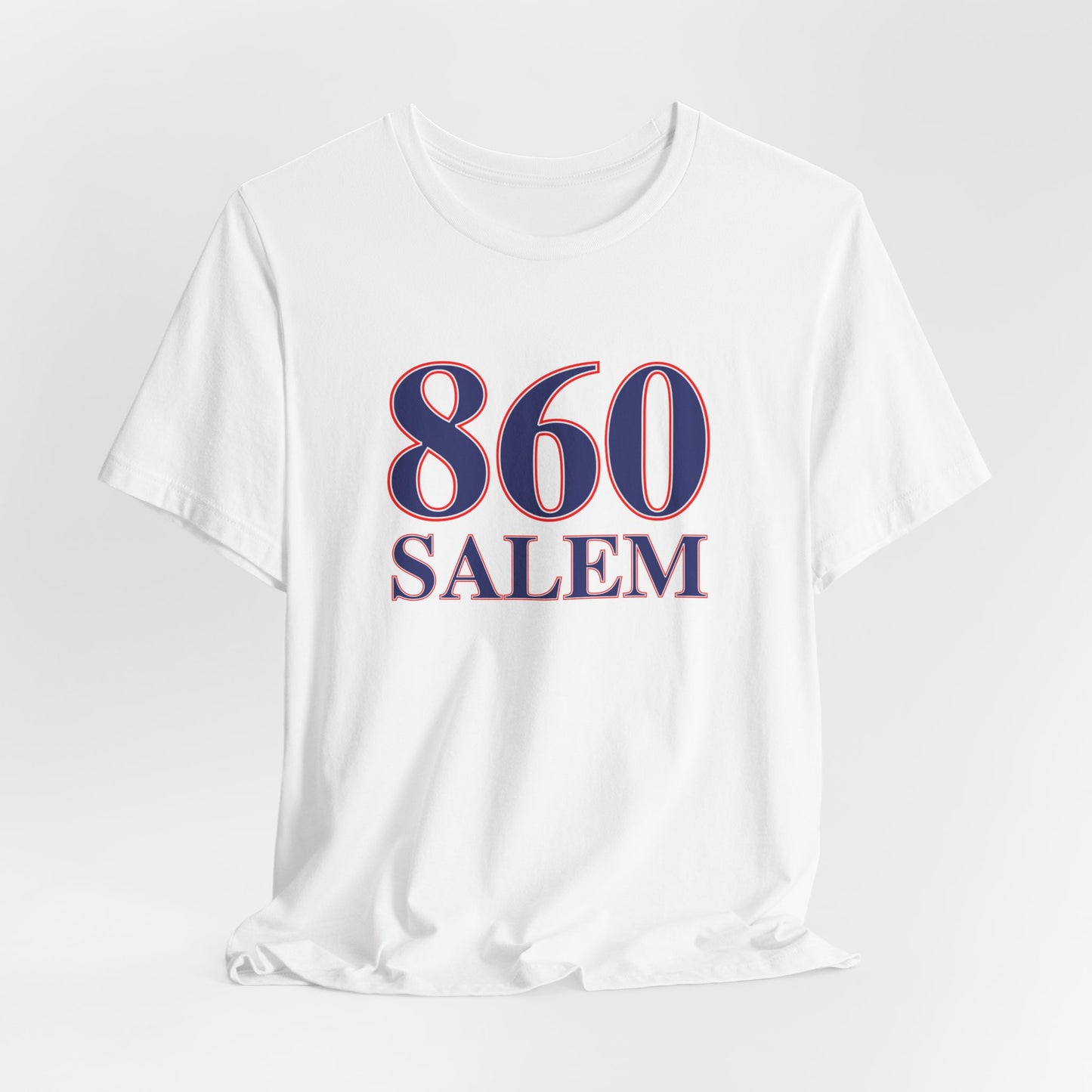 860 Salem Red White & Blue Unisex Jersey Short Sleeve T-Shirt