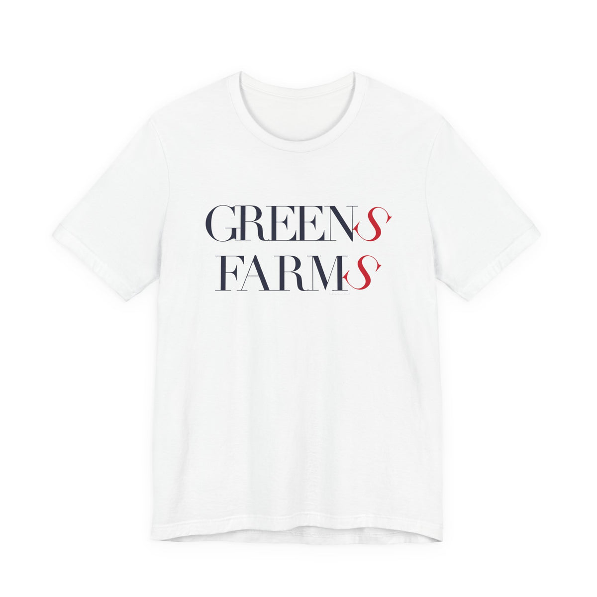 41 Tilt Greens Farms Unisex Jersey Short Sleeve T-Shirt