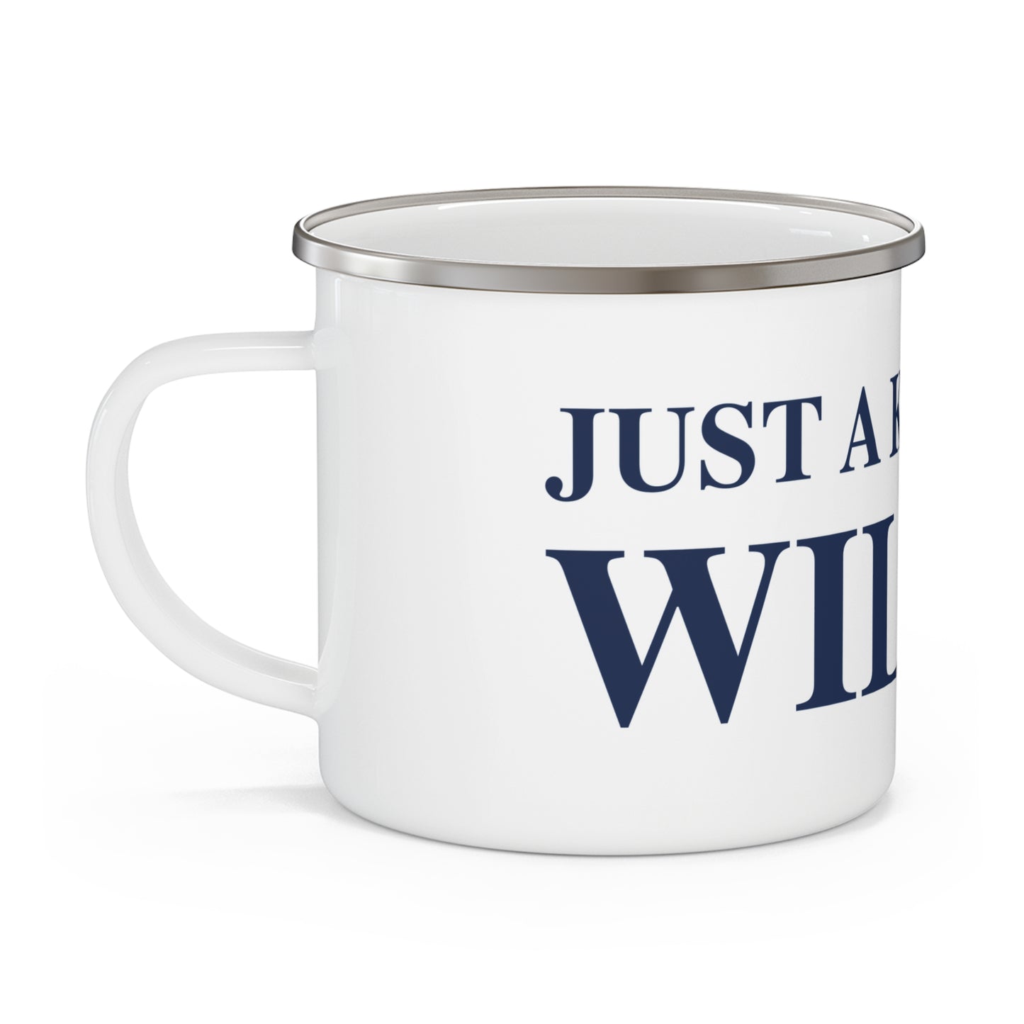 Just a kid from Wilton Enamel Camping Mug