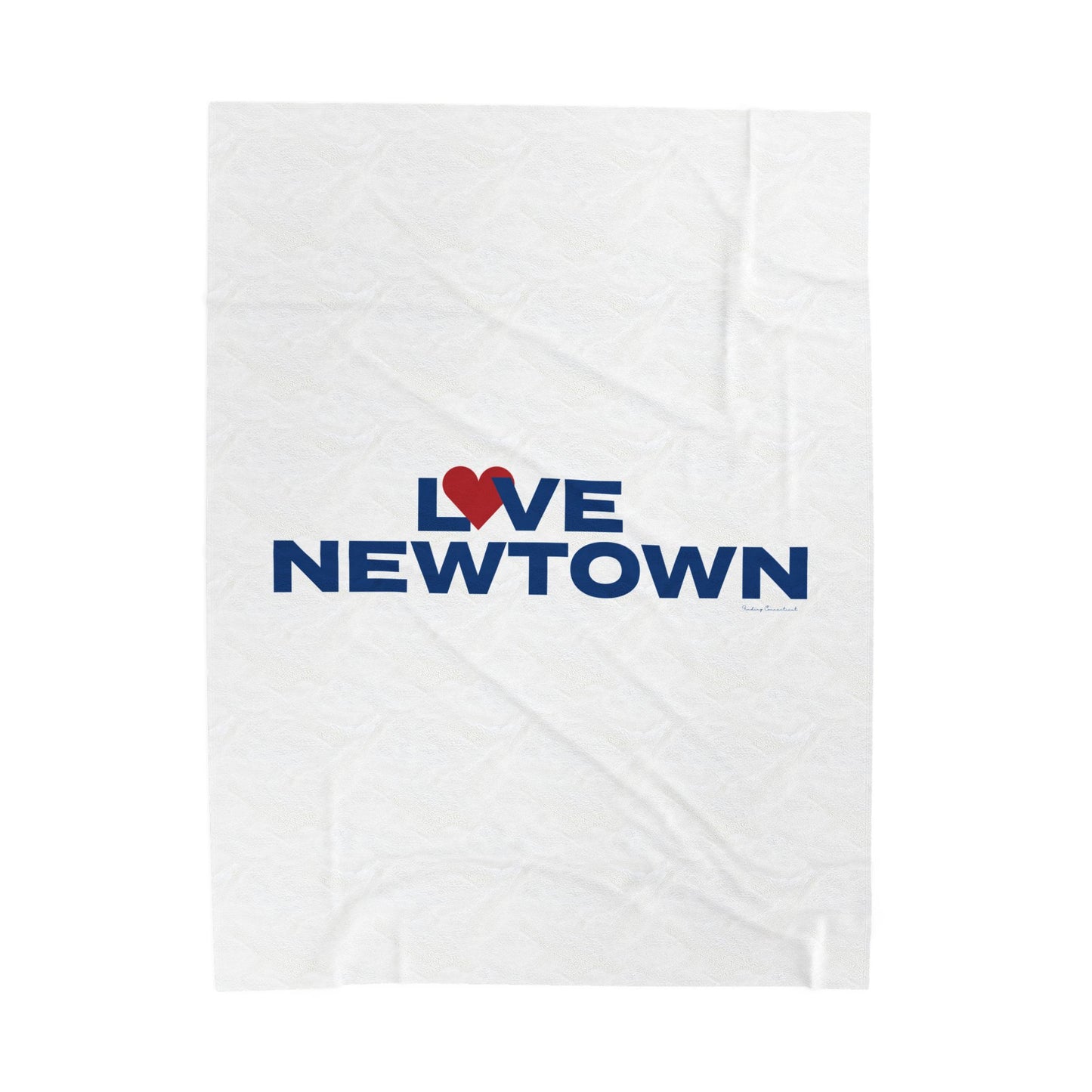 Love Newtown Velveteen Plush Blanket