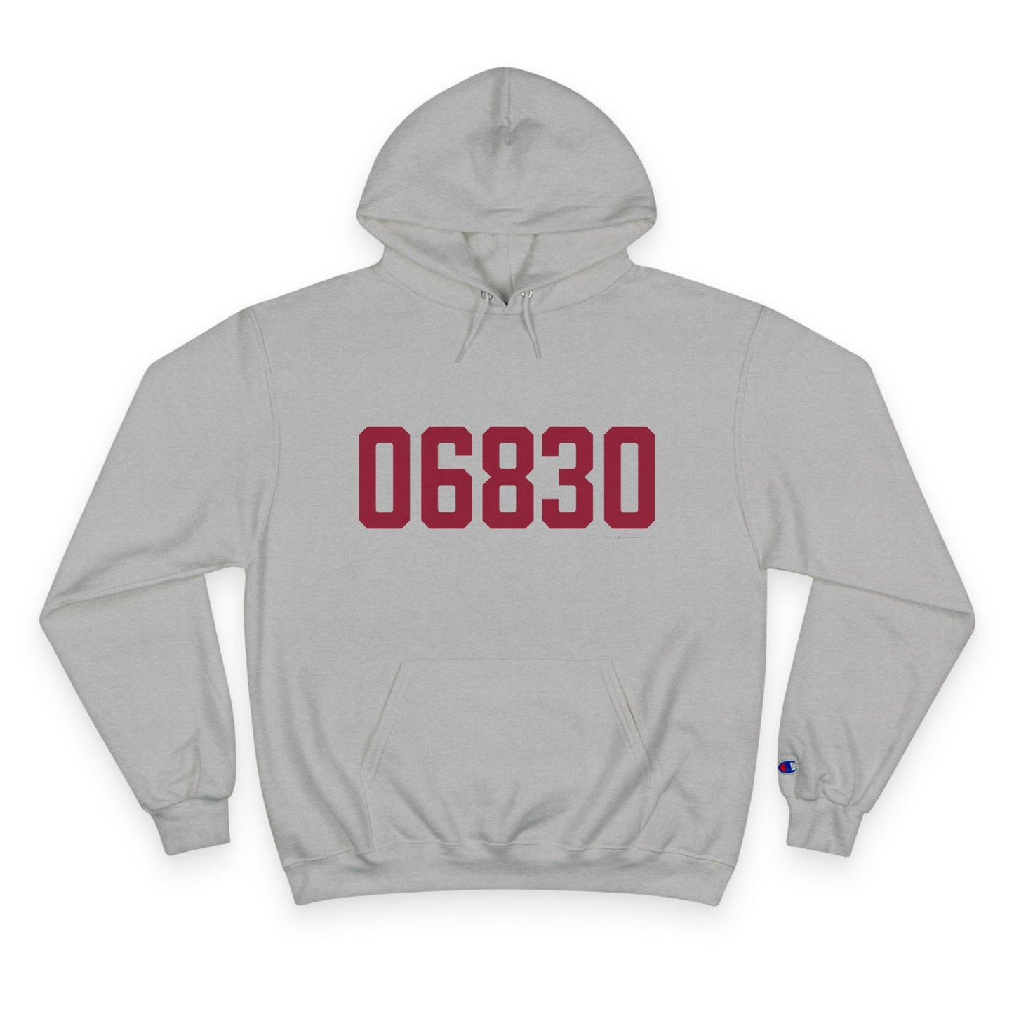 06830 - Greenwich Connecticut Zip Code Champion Hoodie