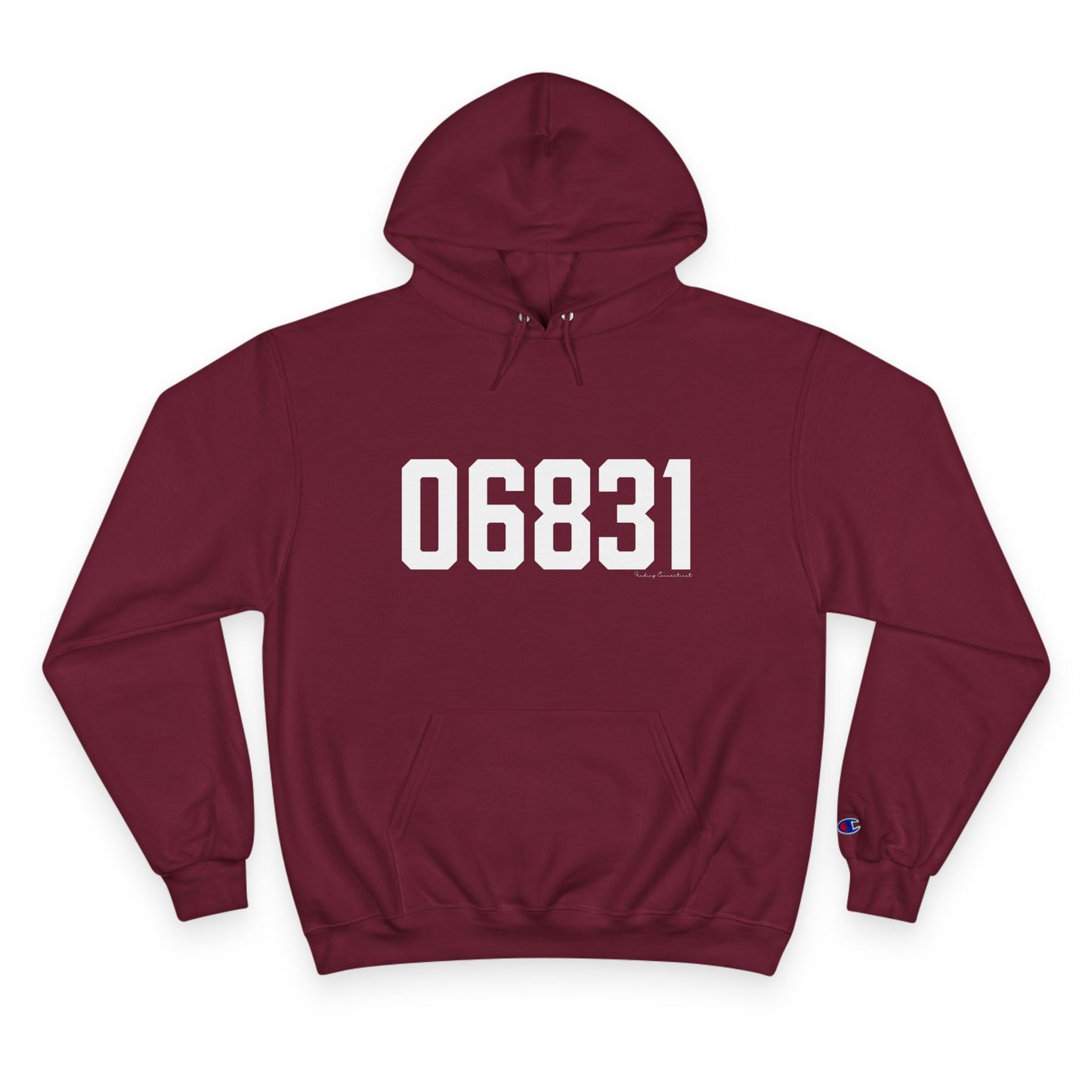 06831 - Greenwich CT Zip Code Champion Hoodie