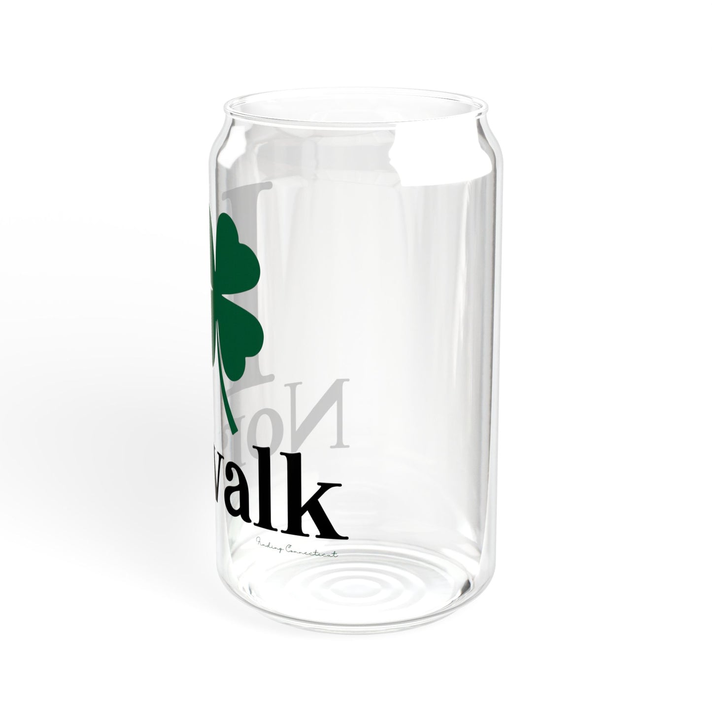 I Clover Norwalk Sipper Glass, 16oz