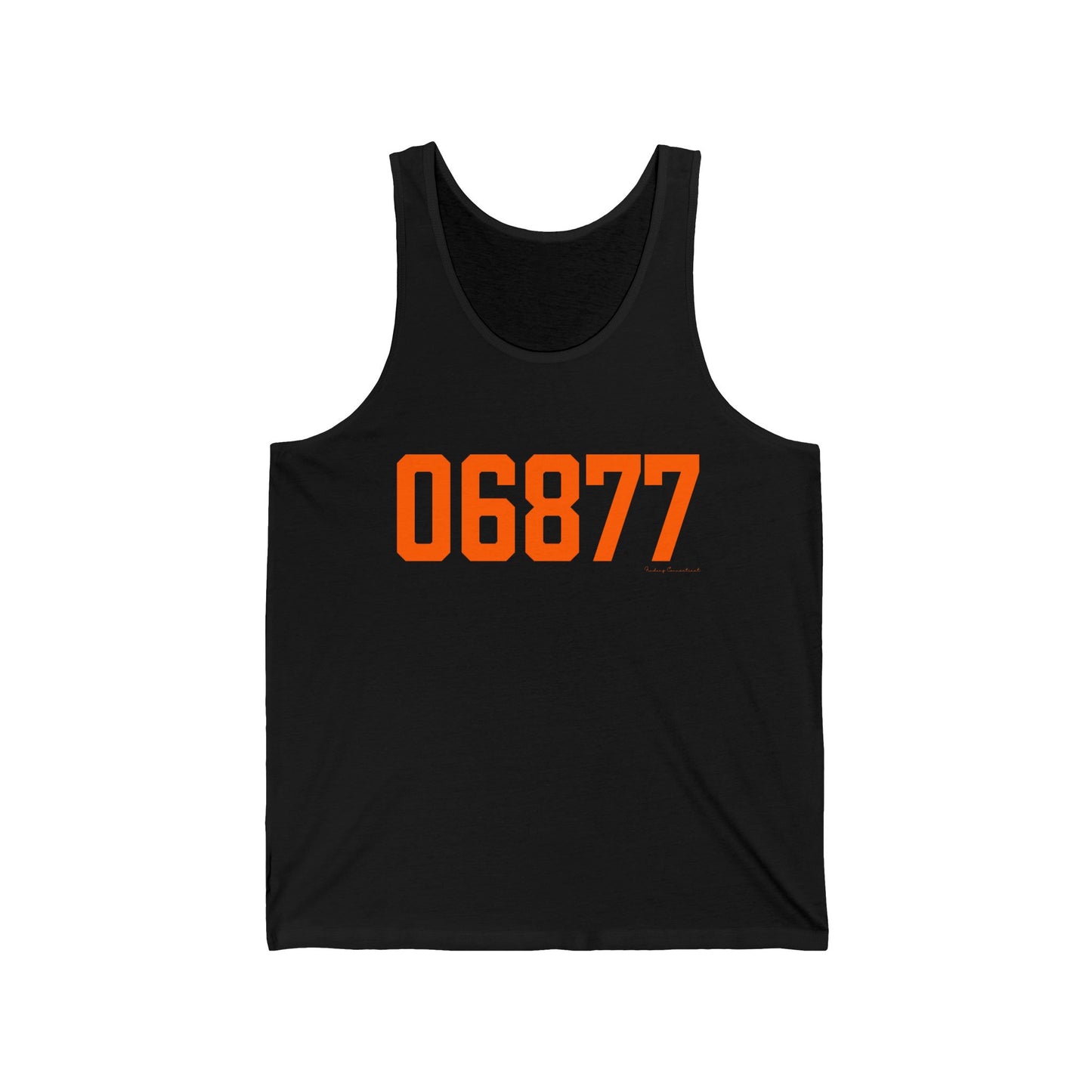 06877 Ridgefield Connecticut Zip Code Unisex Jersey Tank Top