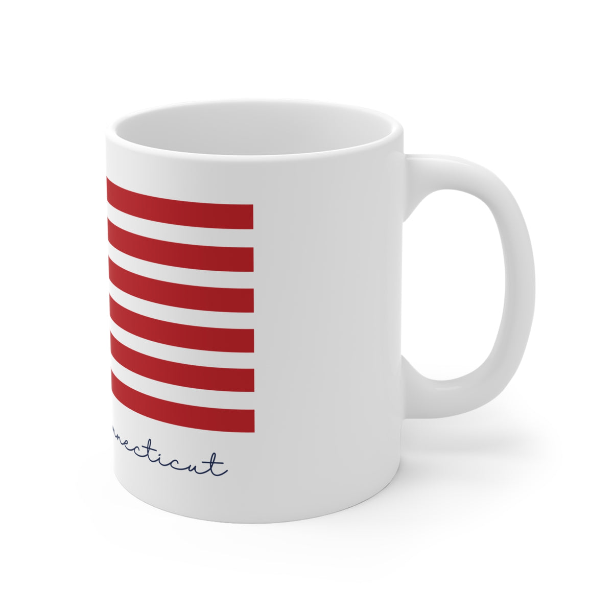 Plainville Connecticut Flag Mug 11oz