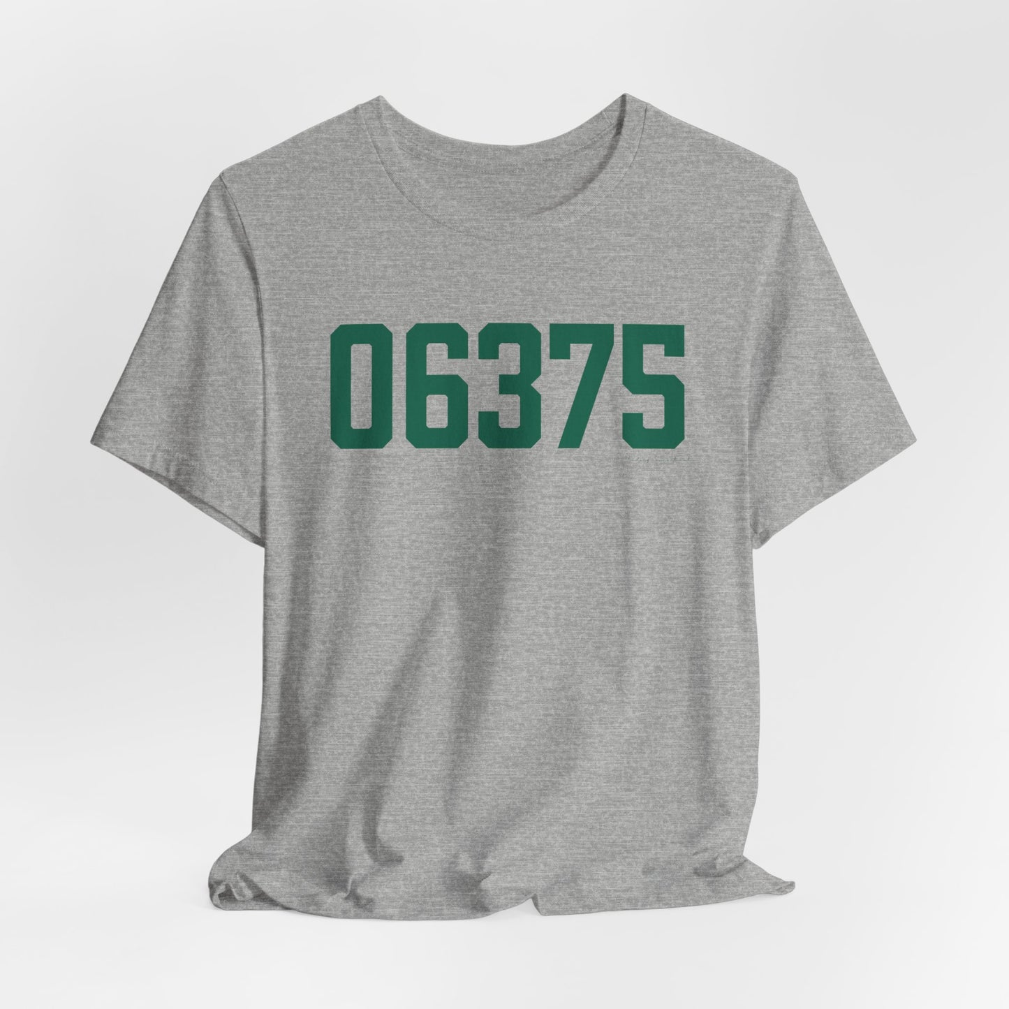 06375 - New London CT Zip Code - Unisex Jersey Short Sleeve Tee