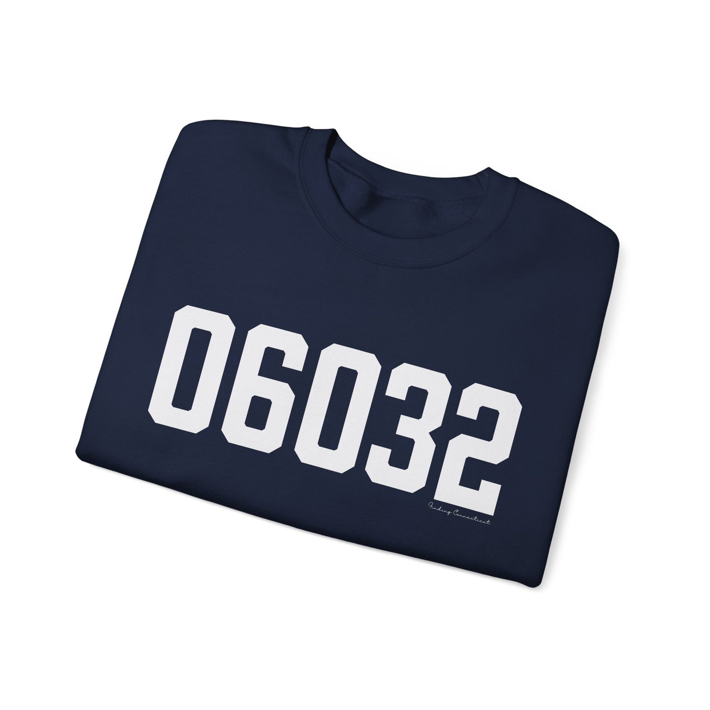 06032 - Farmington CT Zip Code Unisex Heavy Blend™ Crewneck Sweatshirt