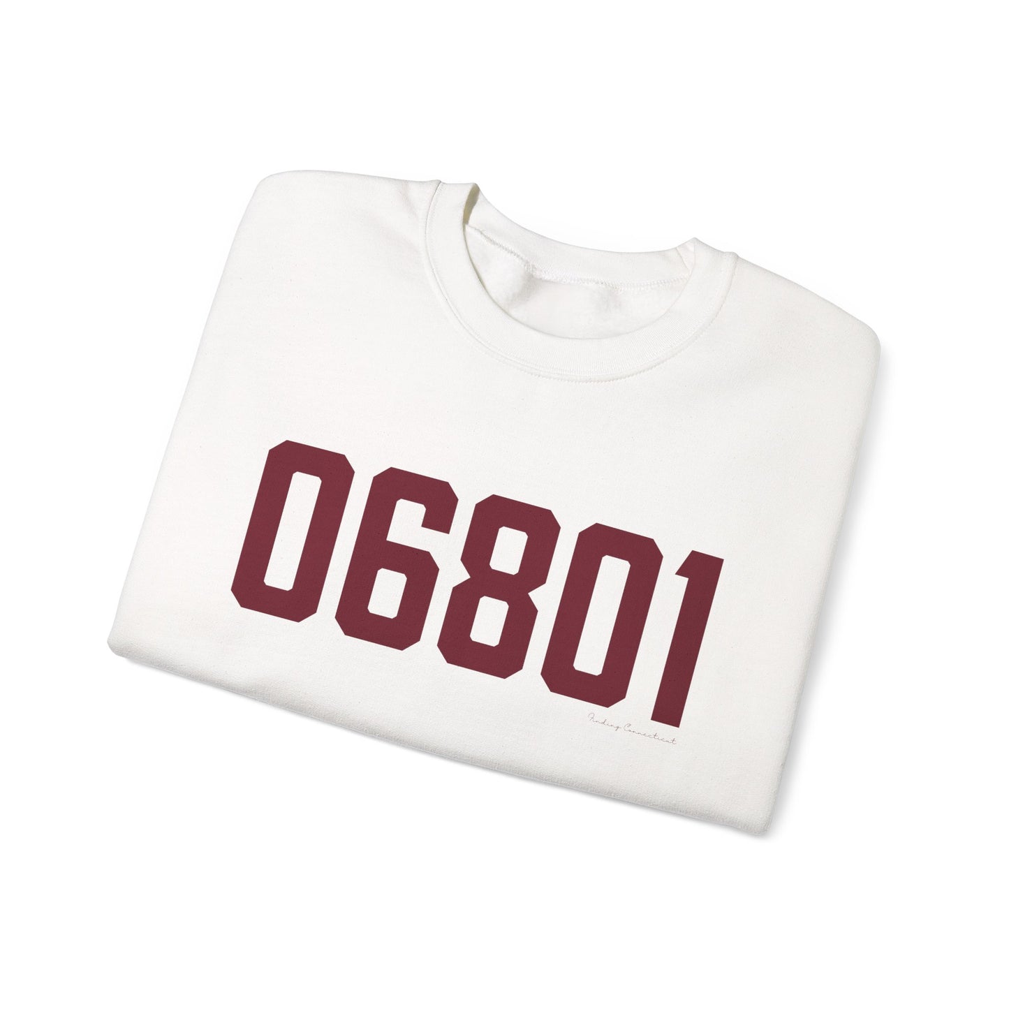 06801 Bethel Connecticut Zip Code Unisex Heavy Blend™ Crewneck Sweatshirt