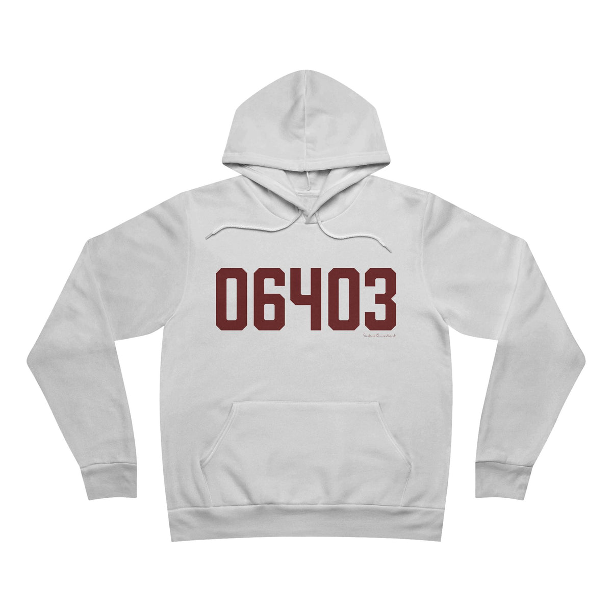 06403 Beacon Falls Connecticut Zip Code Unisex Sponge Fleece Pullover Hoodie