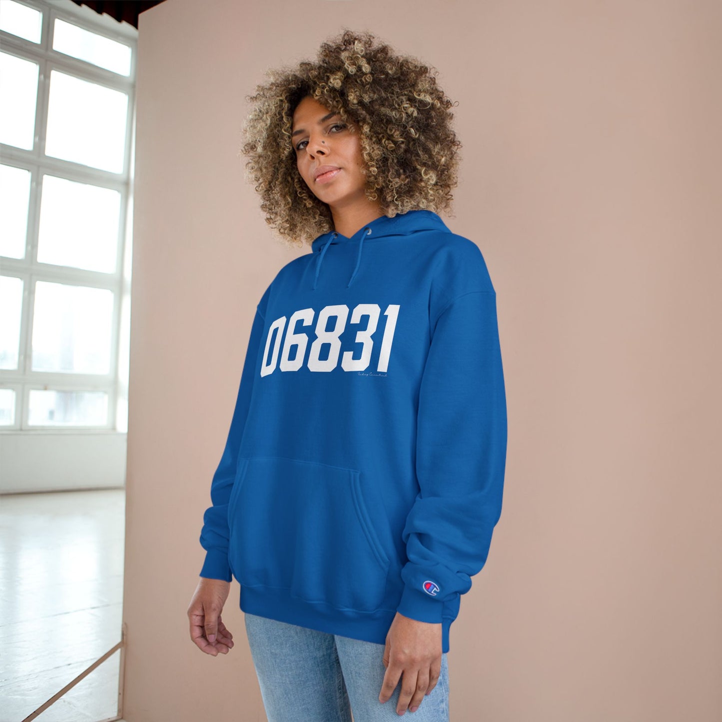 06831 - Greenwich CT Zip Code Champion Hoodie