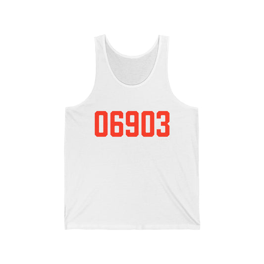 06903 Stamford Connecticut Zip Code Unisex Jersey Tank Top