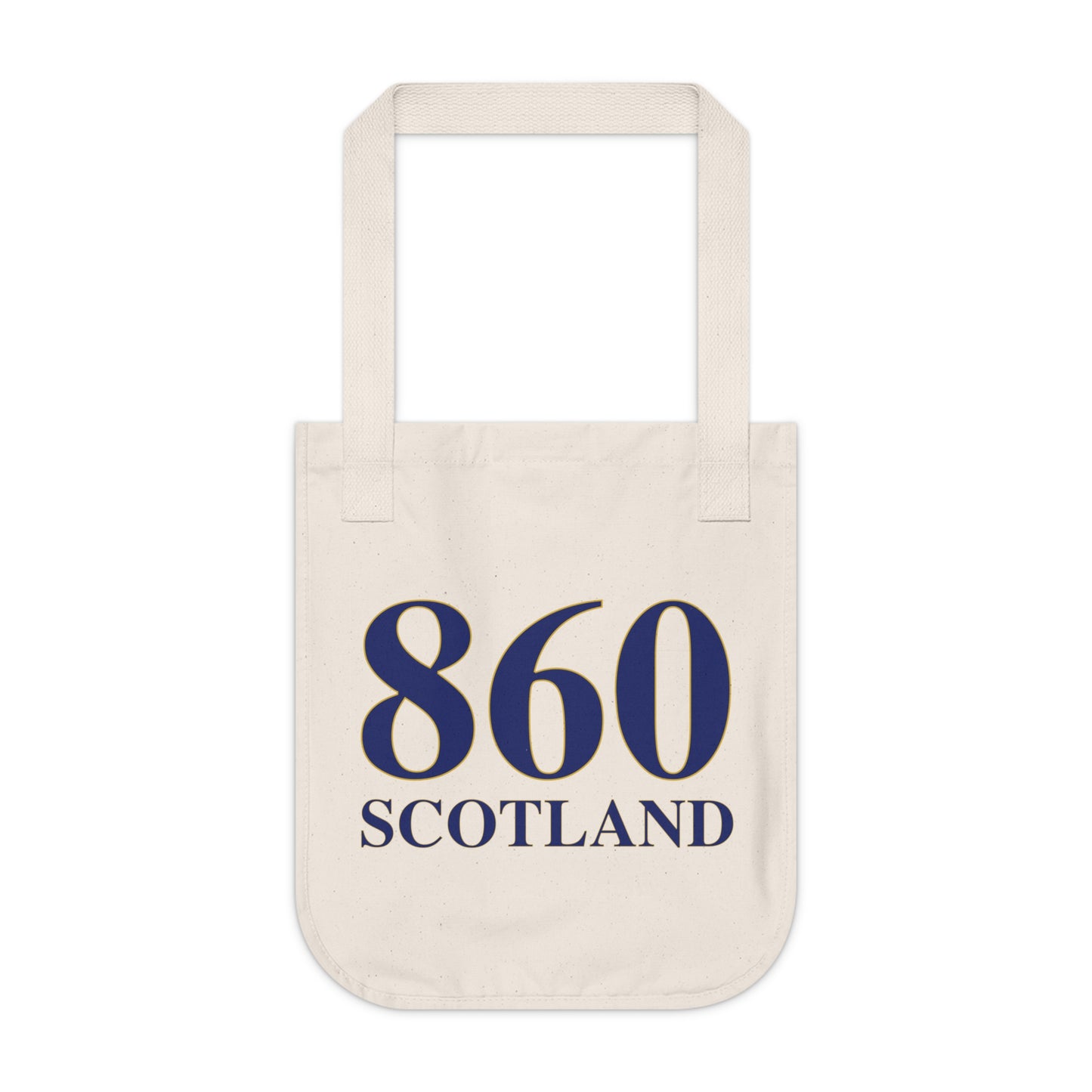 860 Scotland Organic Canvas Tote Bag