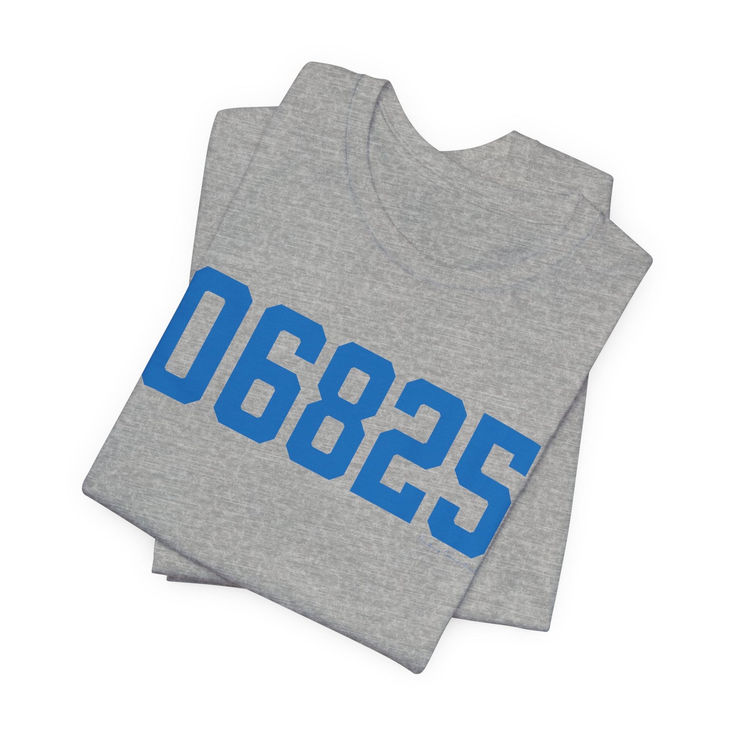 06825 Fairfield Connecticut Zip Code Unisex Jersey Short Sleeve T-Shirt
