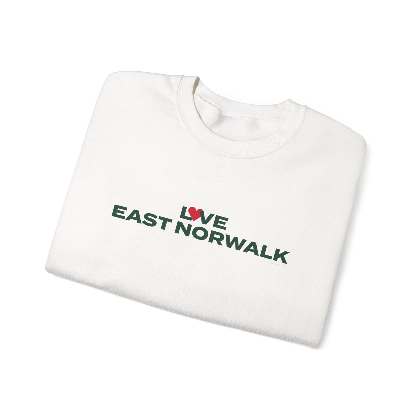 Love East Norwalk Unisex Heavy Blend™ Crewneck Sweatshirt