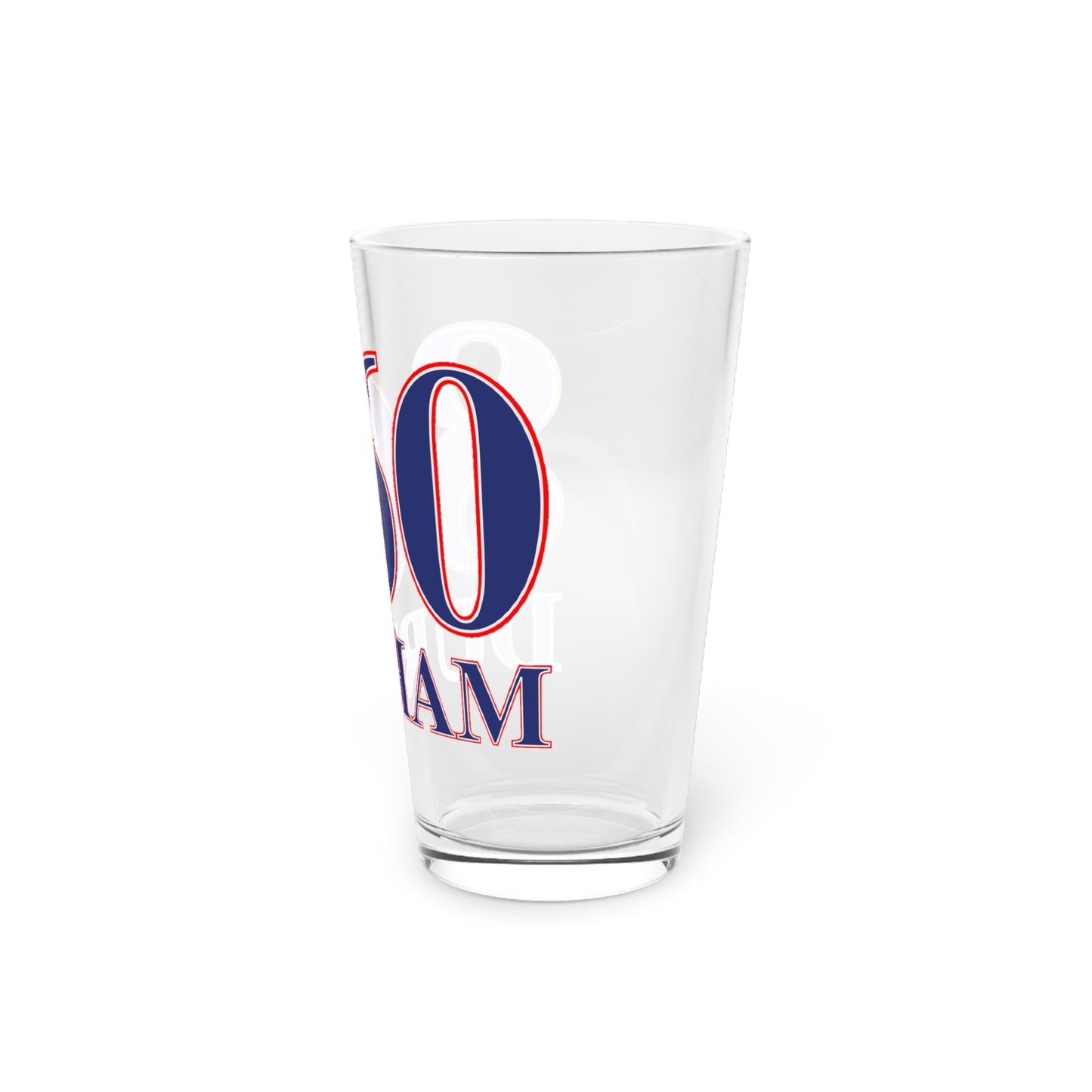 860 Durham Red, White & Blue
Pint Glass, 16oz