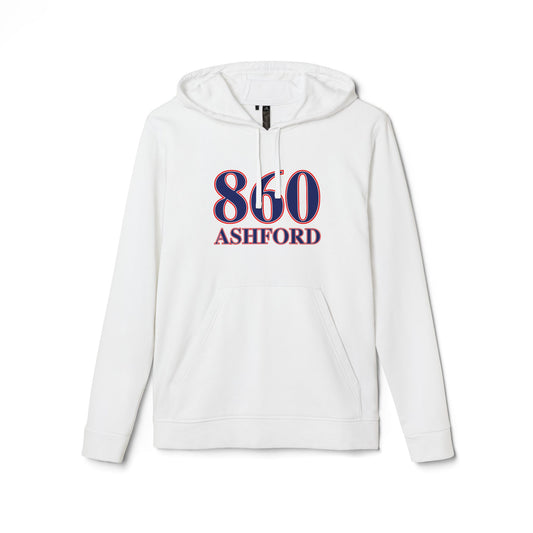 860 Ashford Red White & Blue adidas Unisex Fleece Hoodie