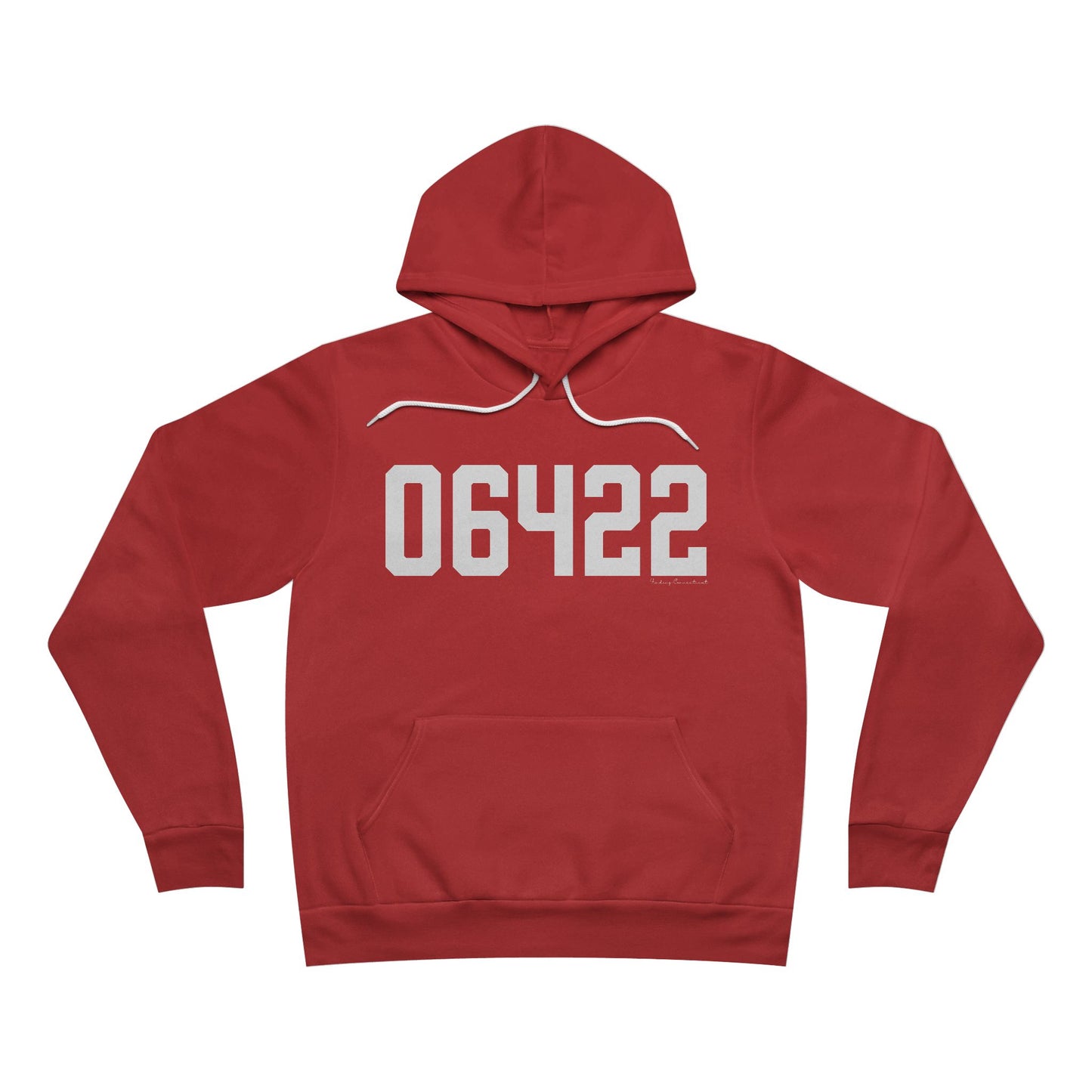 06422 Durham CT Zip Code Unisex Sponge Fleece Pullover Hoodie