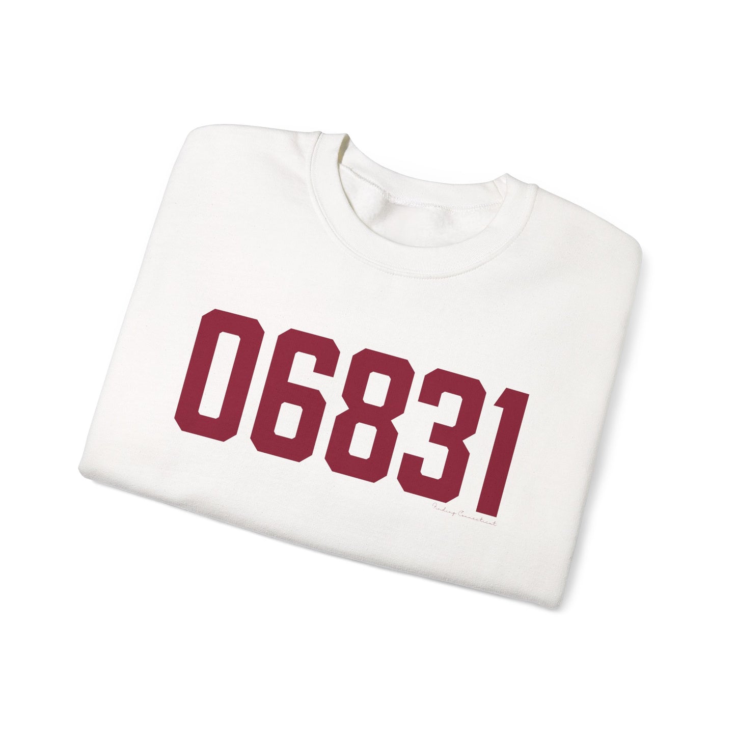06831 - Greenwich Connecticut Zip Code Unisex Heavy Blend™ Crewneck Sweatshirt