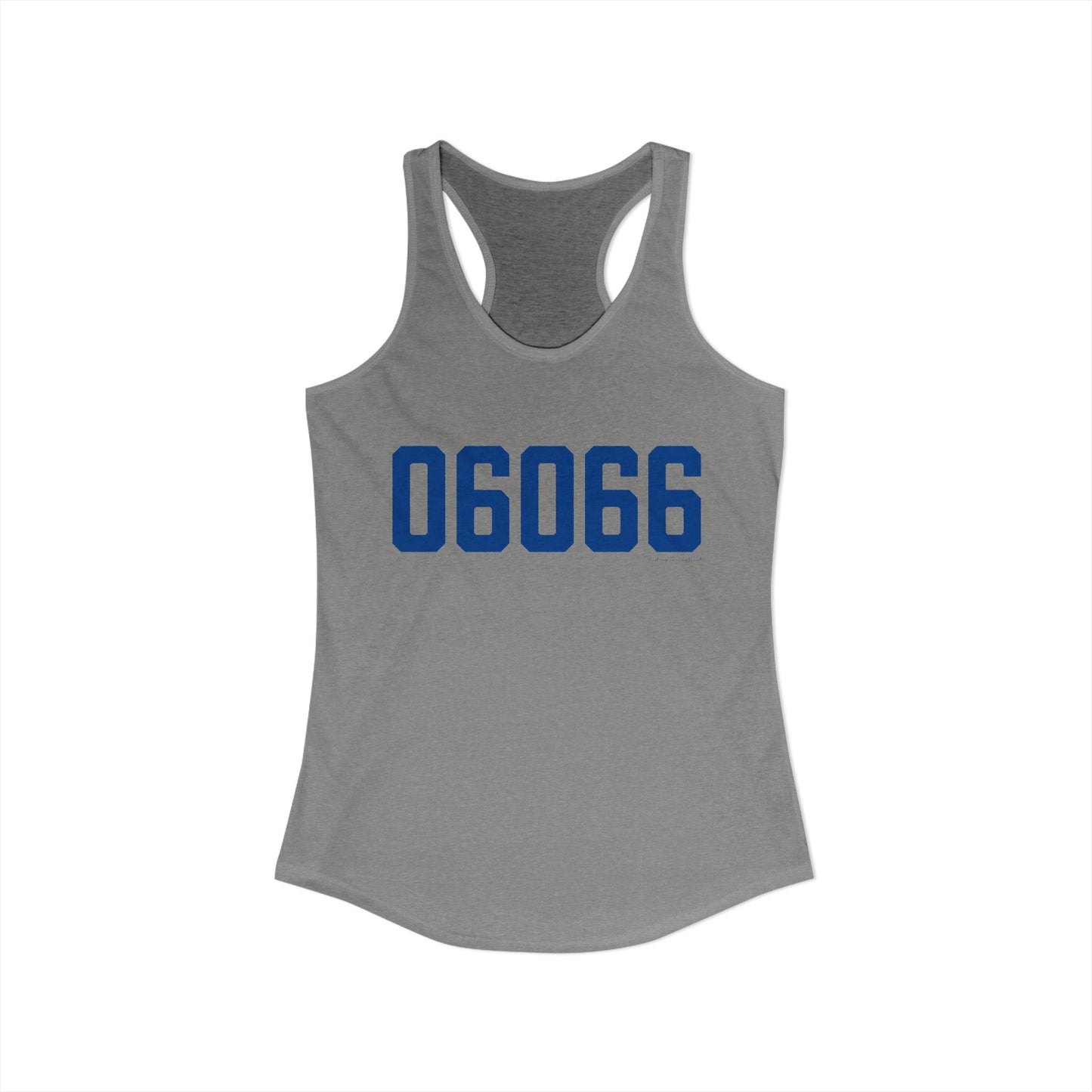 06066 Vernon Connecticut Zip Code Women's Ideal Racerback Tank Top