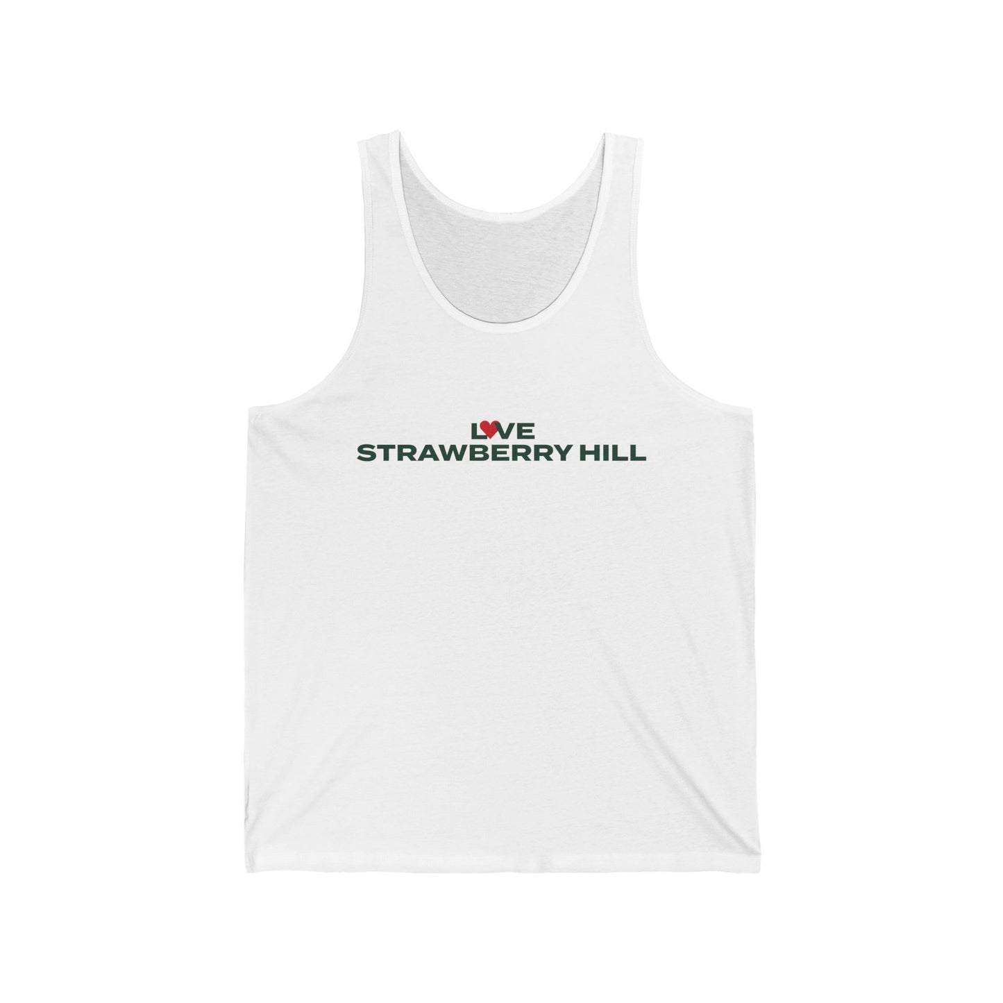 Love Strawberry Hill Unisex Jersey Tank Top