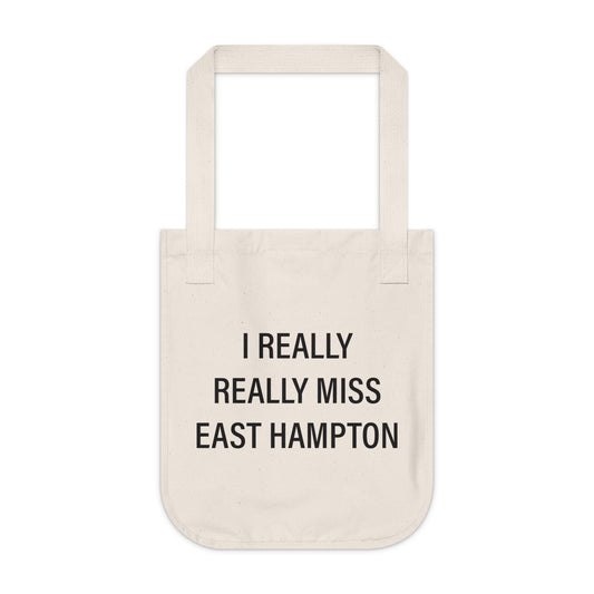 East hampton tote bag