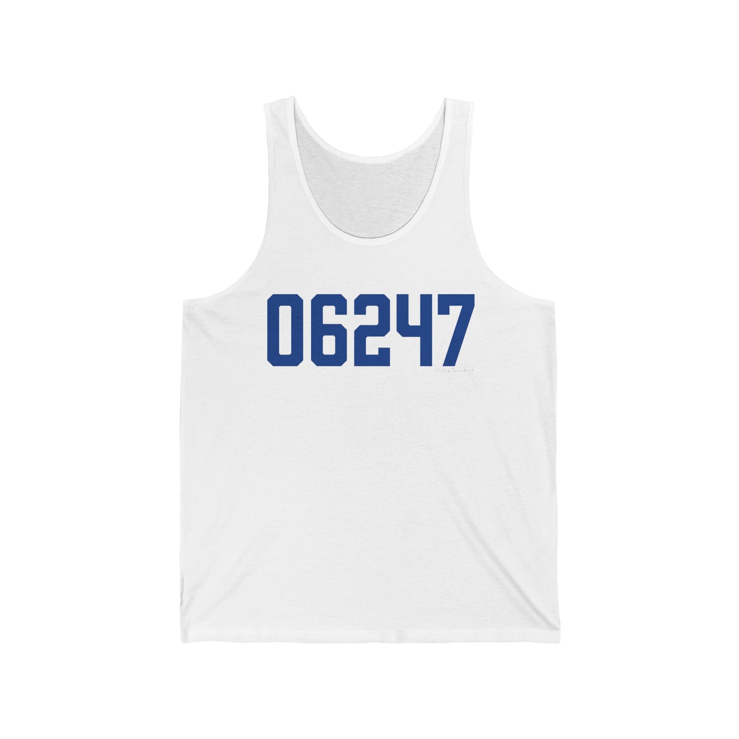 06247 Hampton Connecticut Zip Code Unisex Jersey Tank Top